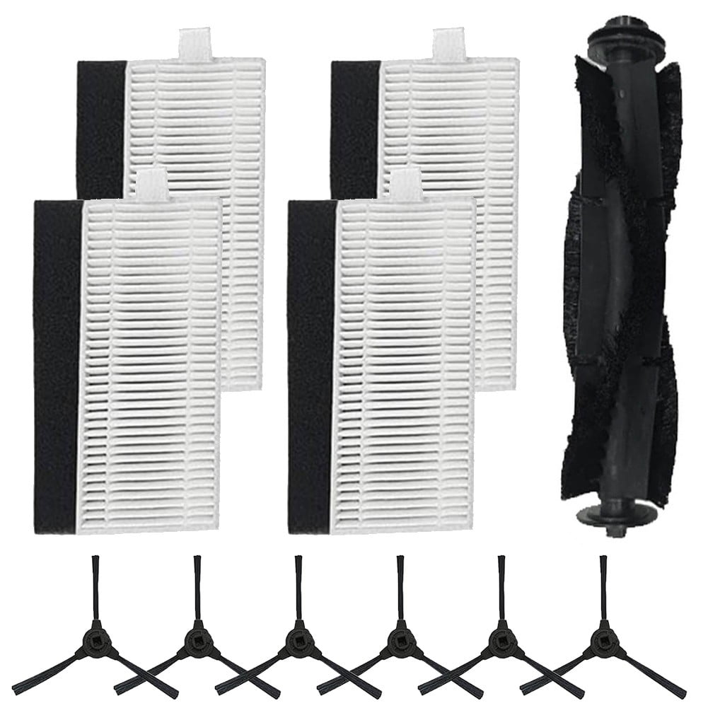 Replacement Parts Set Main Brush Side Brushes Filters For Ihome Robot Vacuums — image 2