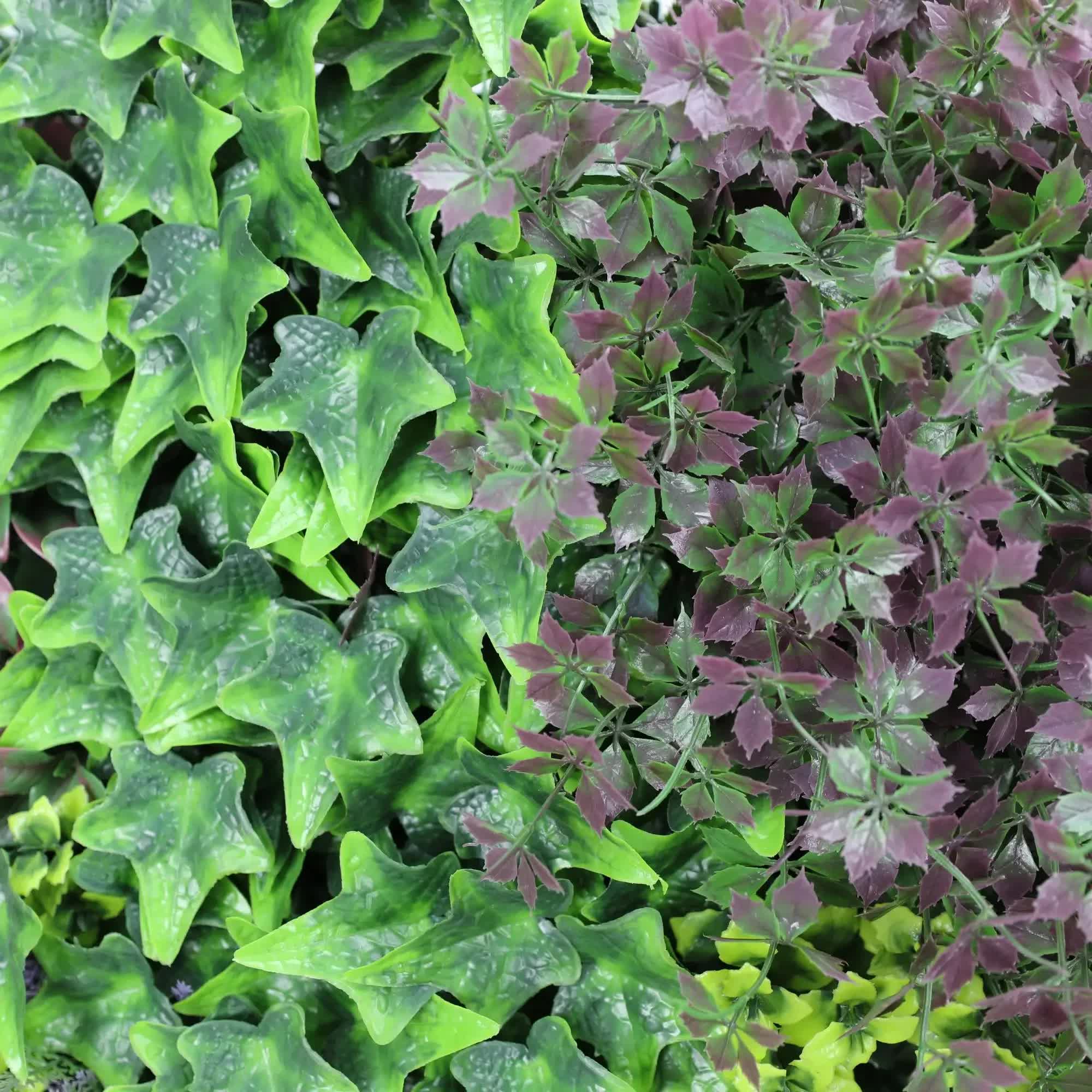 Lush Botanical Mosaic Artificial Vertical Garden / Green Wall Panel 1m x 1m UV Resistant โ image 2