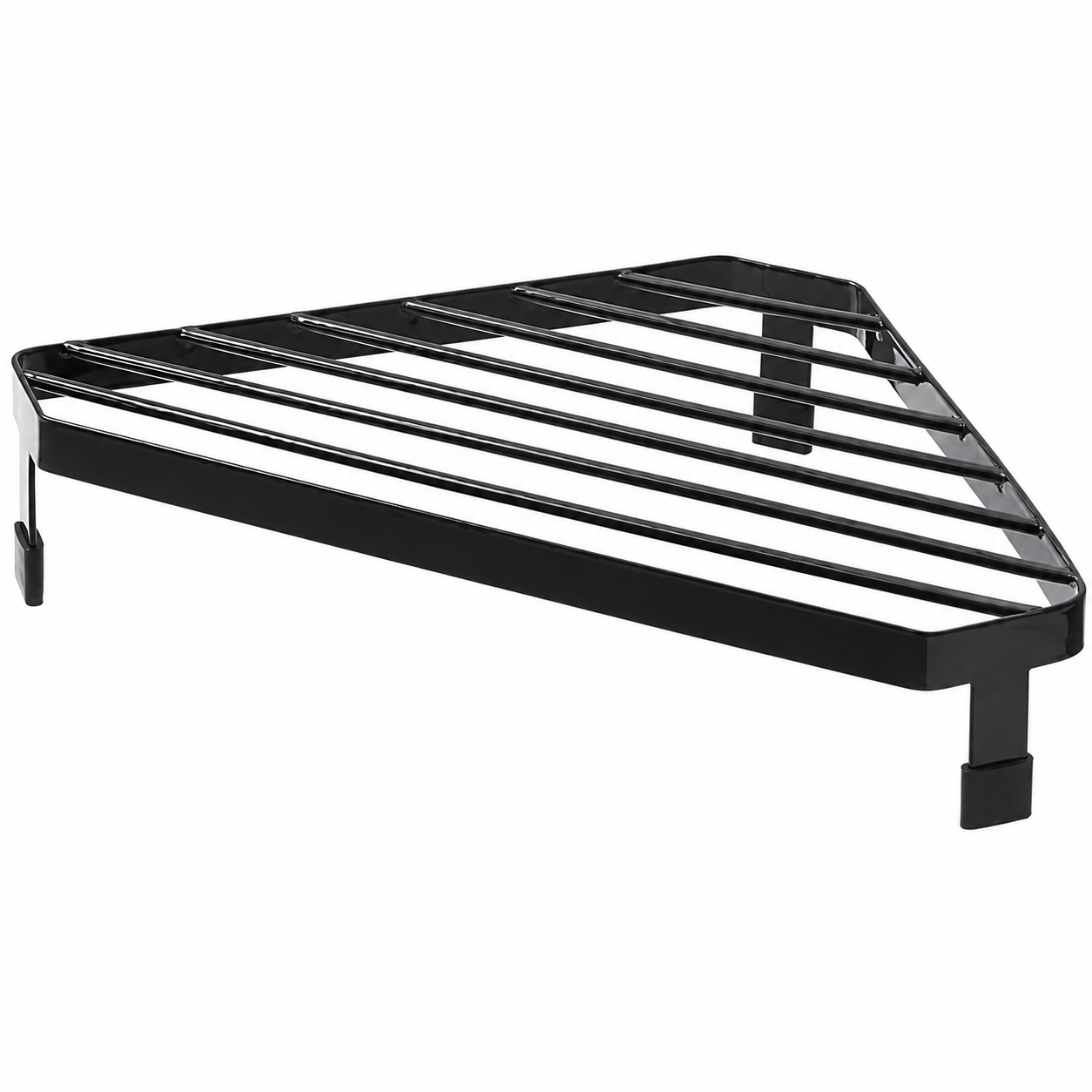 1Pcs Corner Shelf & Cabinet Organizer, Iron Triangular Counter Shelf for Spice Rack Organizer, Kitchen & Bathroom