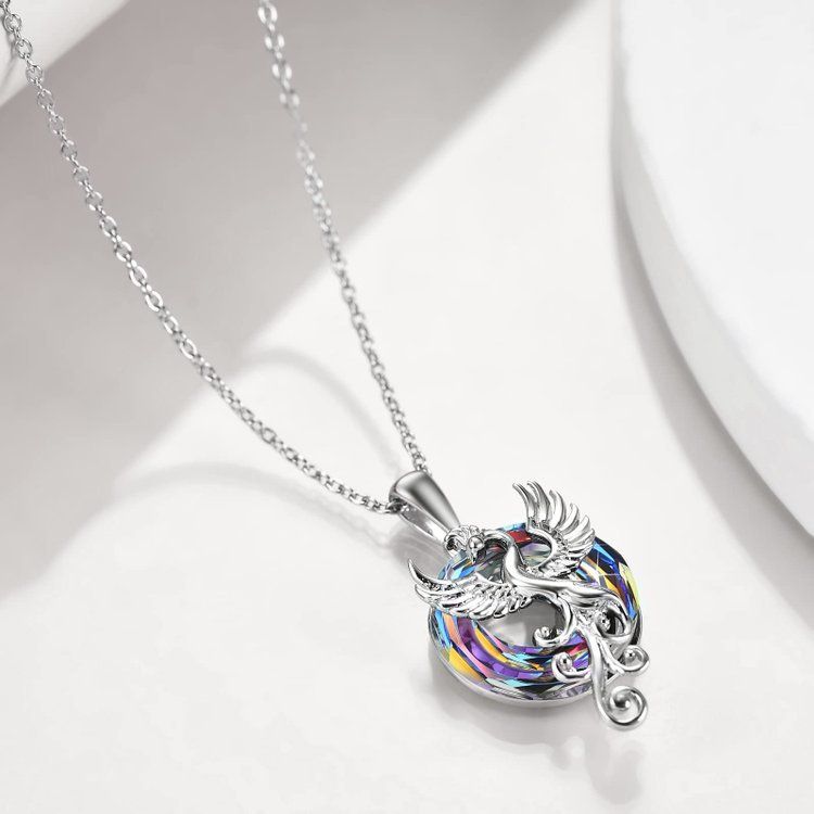 Unique Gifts Charming Silver Phoenix Necklace Jewelry for Women Birthday Gifts Pendant Necklace Silver Jewelry Gifts โ image 2