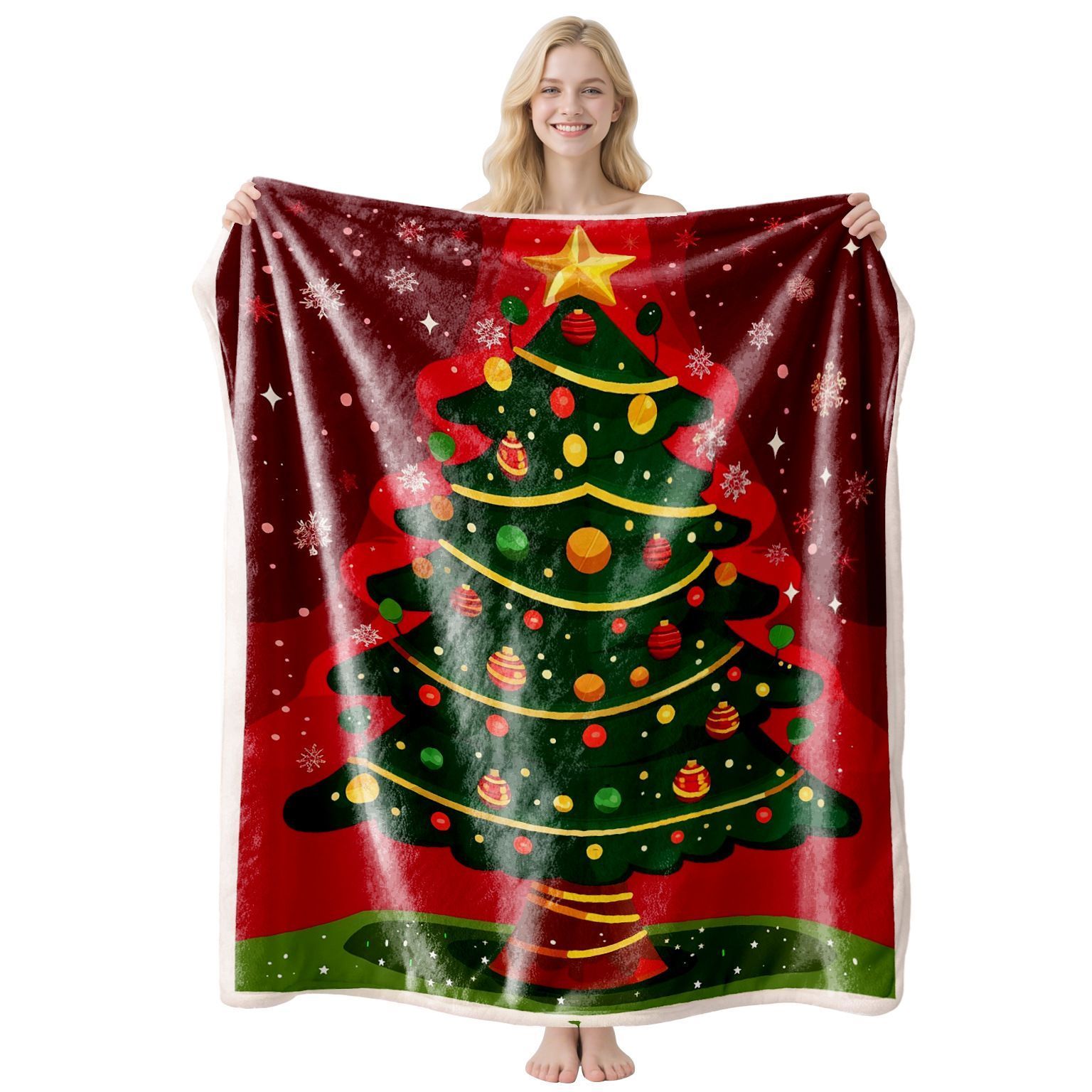 Multi‑scene Warm Flannel Air‑Condition Throw, Leisure Home Blanket, Practical Present For Christmas & Halloween Celebration Events, Style FLR‑192, Size XL, 150