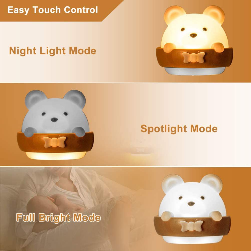 Punch Free LED Night Light Remote Control Night Light Eye Protection Kids Night Light for Bedroom — image 6