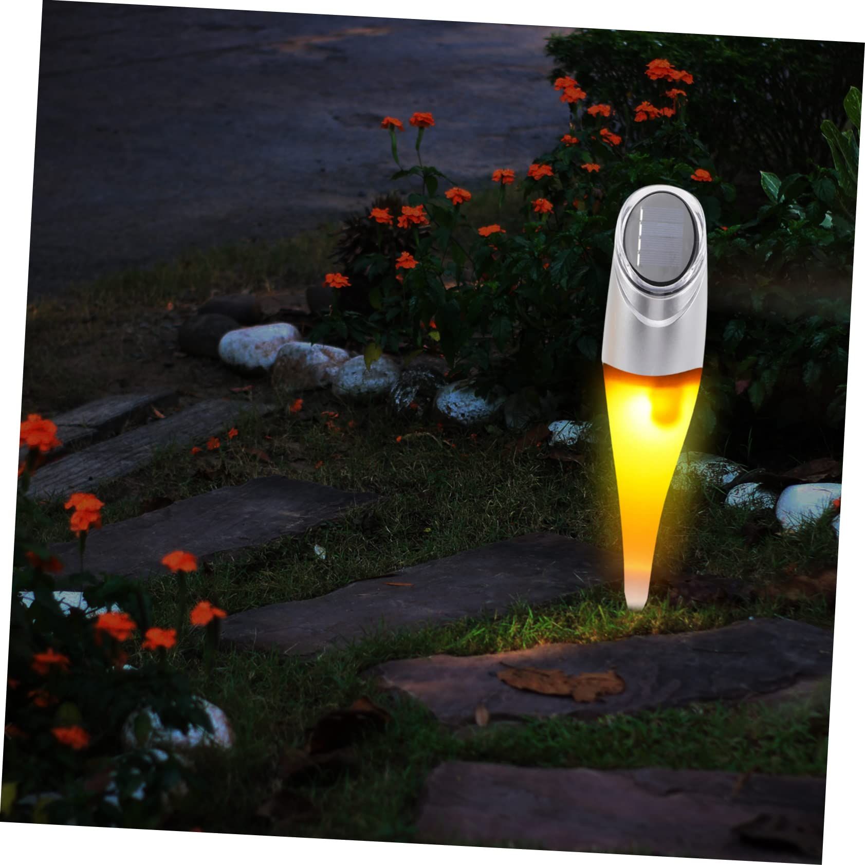 Solar Decorative Lights Solar Spike Light Spotlights for Outside Decorative Stake Light Solar Landscape Lights Outdoor Garden — image 3