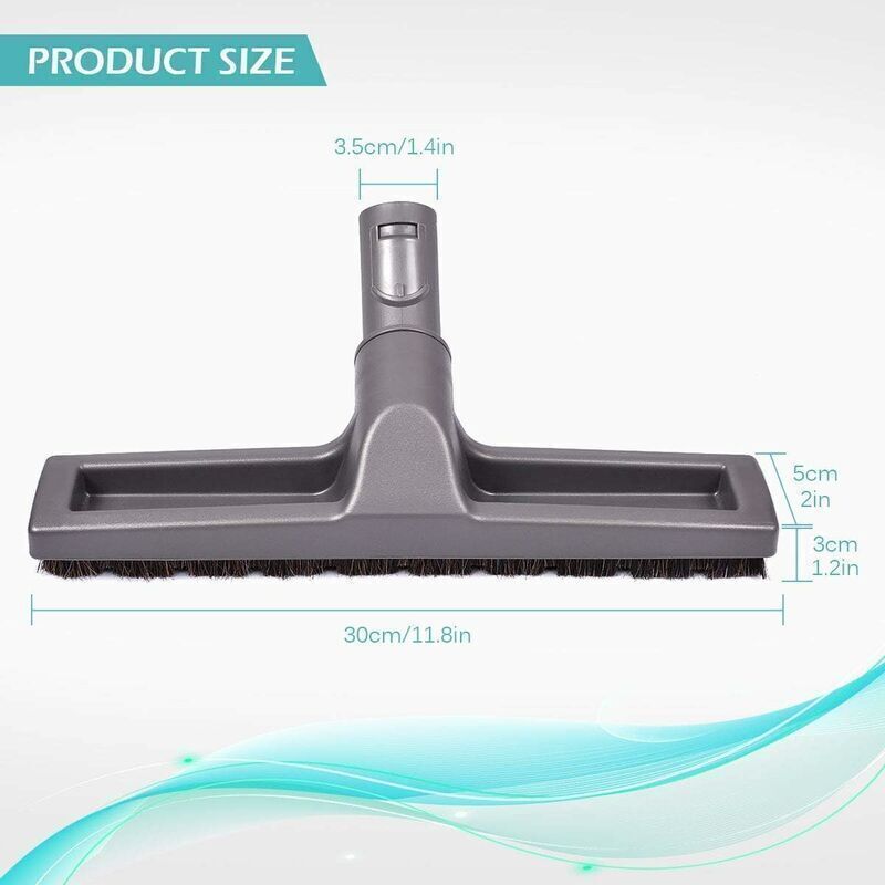 Flexible Flooring Brush for Vacuum Cleaner Compatible with Dyson DC37 DC33C V7 V8 V10 V11 Vacuum Cleaners with Adapter, 30cm — image 3