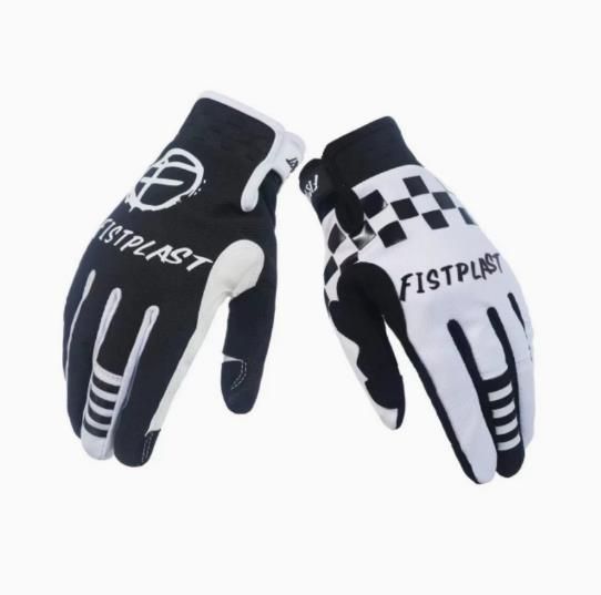 fistplast Motorcycle Gloves Full Finger Breathable. Milky white xxl