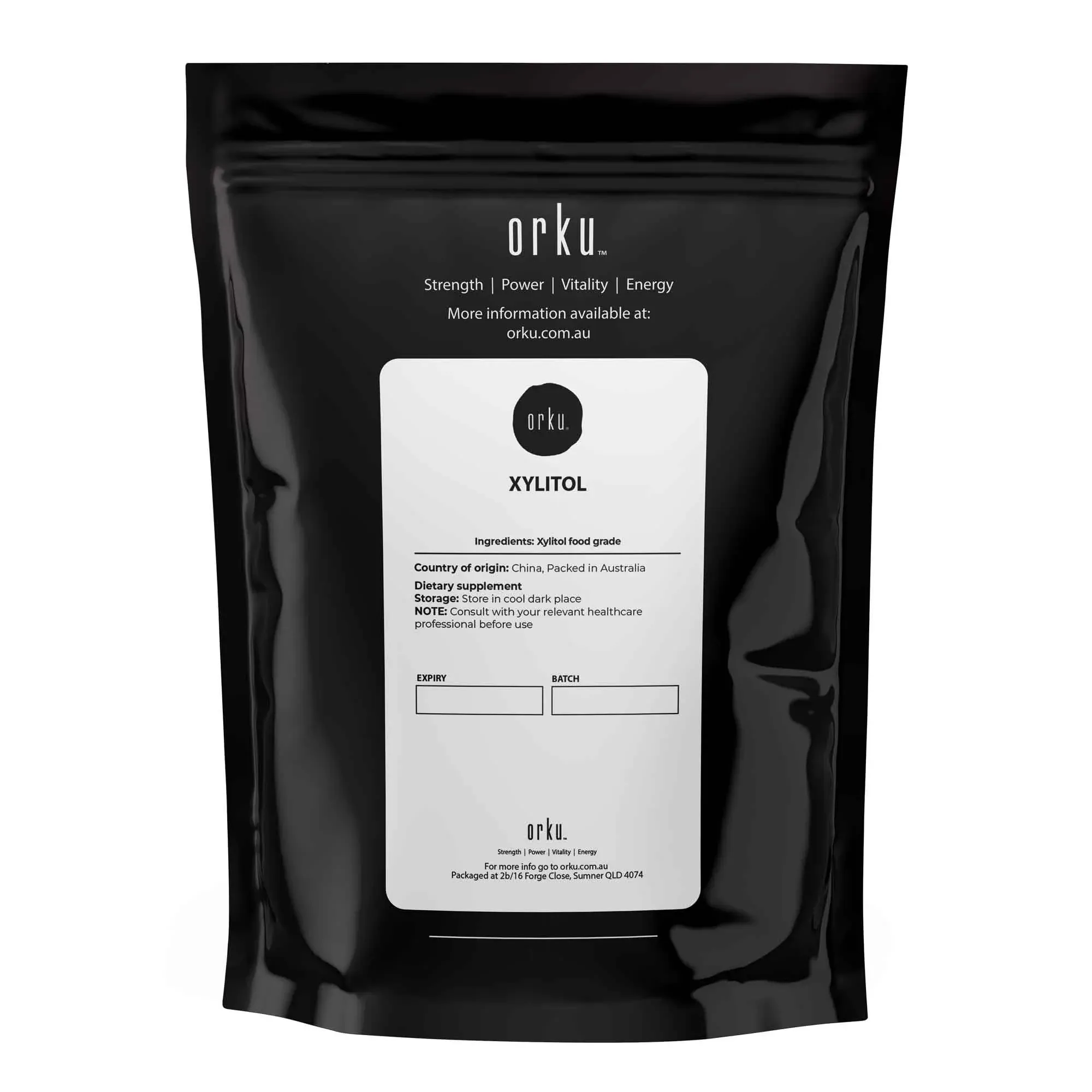 Orku 2Kg Xylitol Crystal Powder Sweetener Sugar Alternative โ image 2