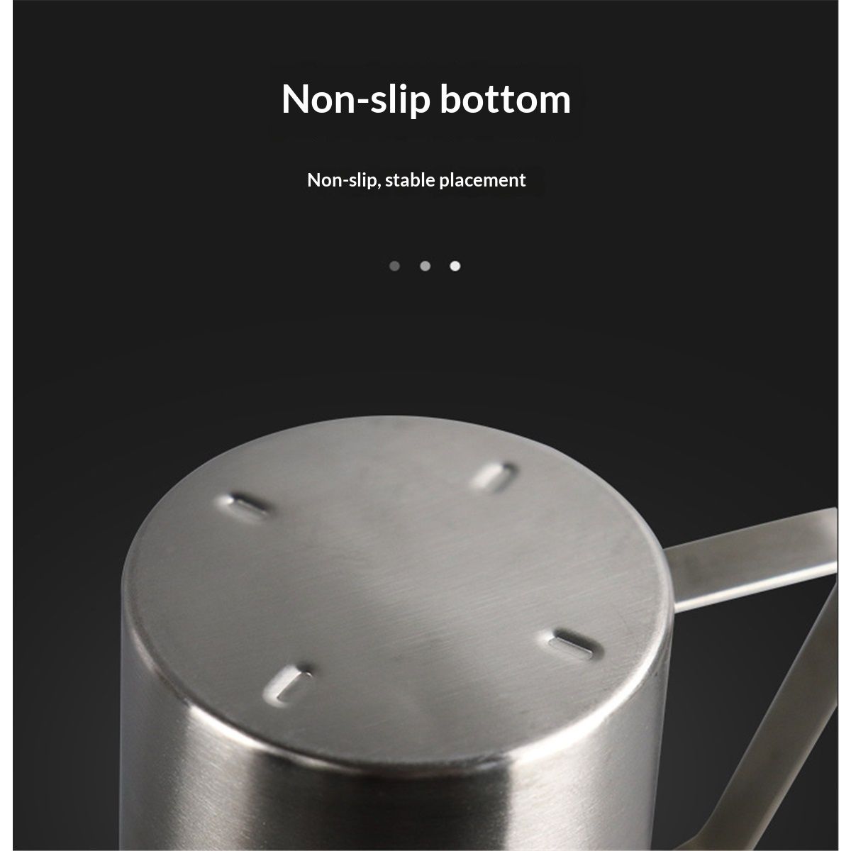Stainless Pitcher with Marking with Handle — image 2