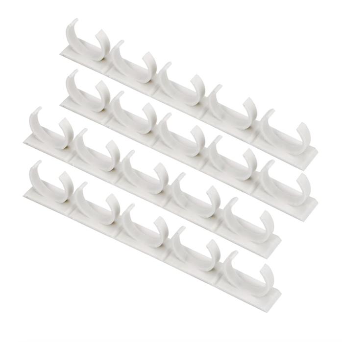 4-pack spice rack for 20 spices white โ image 3