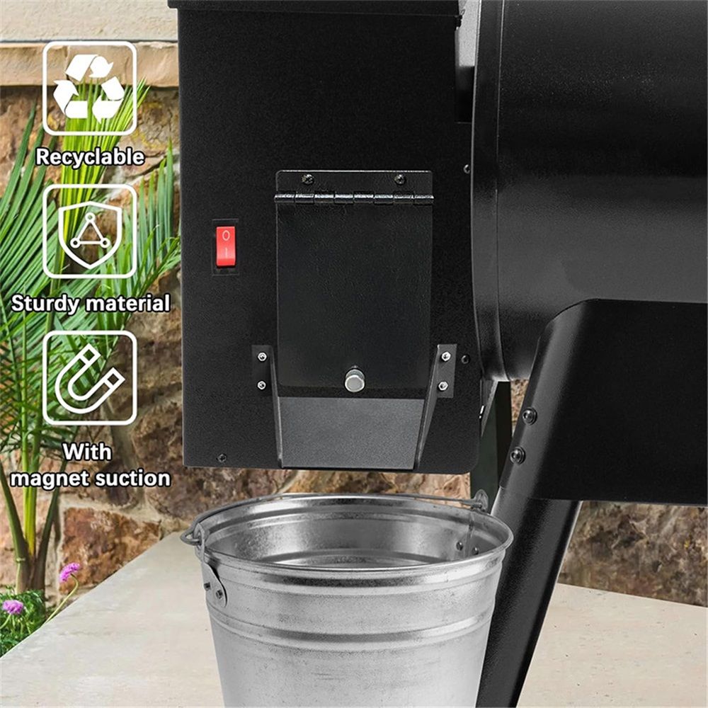 Pellet Helper Chute for Smoker Grill, Magnetic Helper Chute for BBQ Grills, No Need to Pick Up Fallen Pellets, Accessories for Traeger — image 4