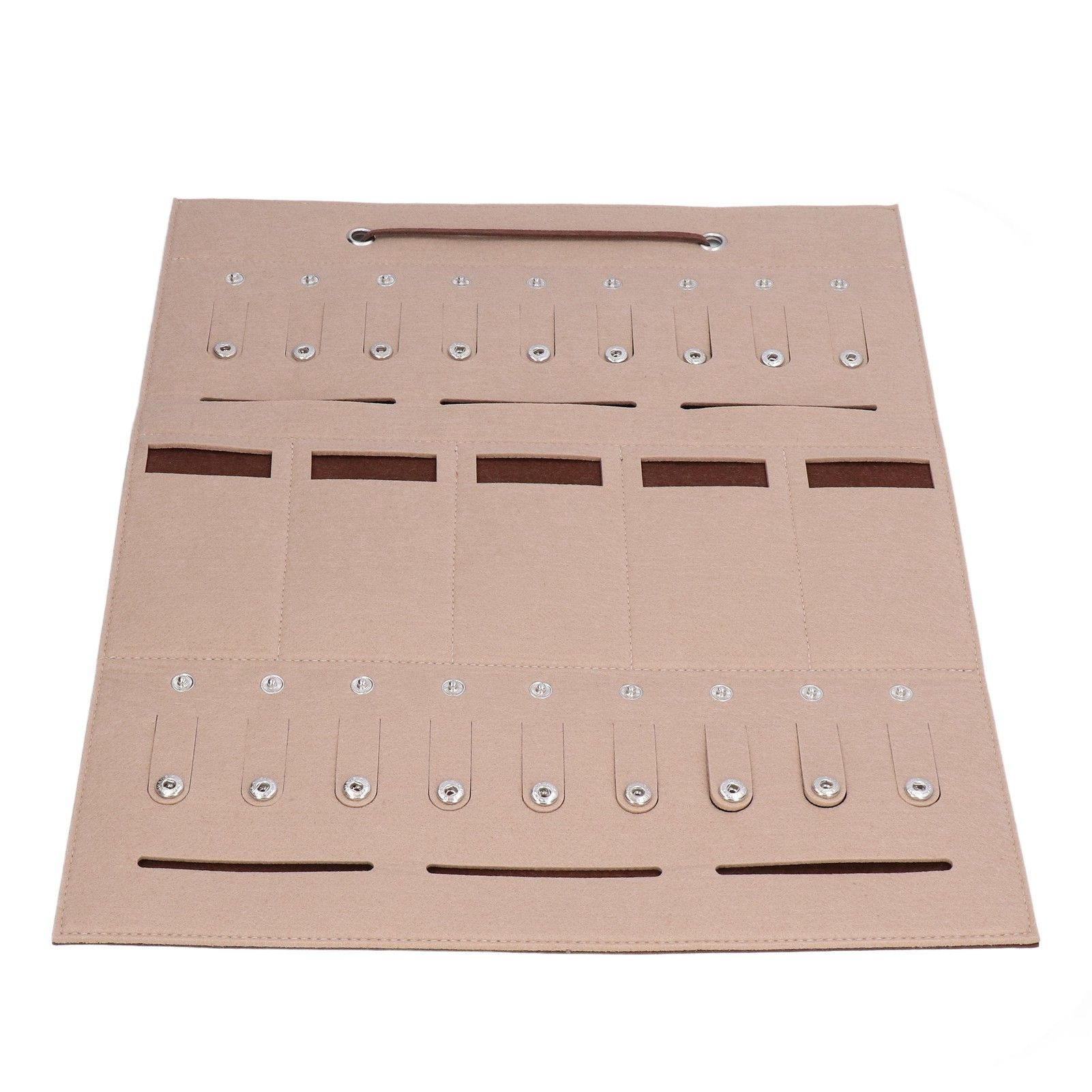 Sunglass Storage Large Capacity Durable Wearable Simple Style Foldable Practical Light Weight Hanging Organizer — image 3