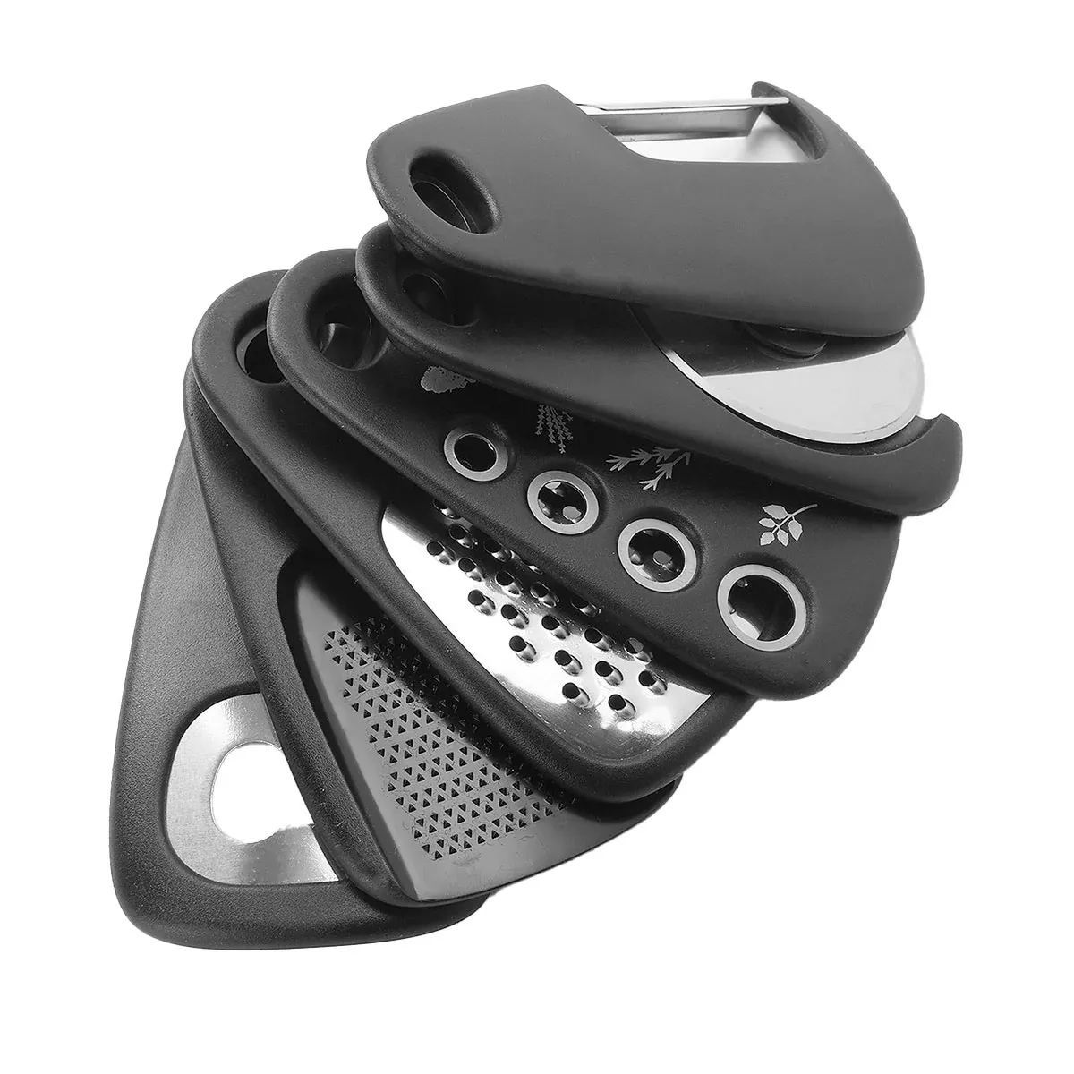 6 Pcs Kitchen Gadget Set Space-Saving Stackable 430 Stainless Steel — image 2