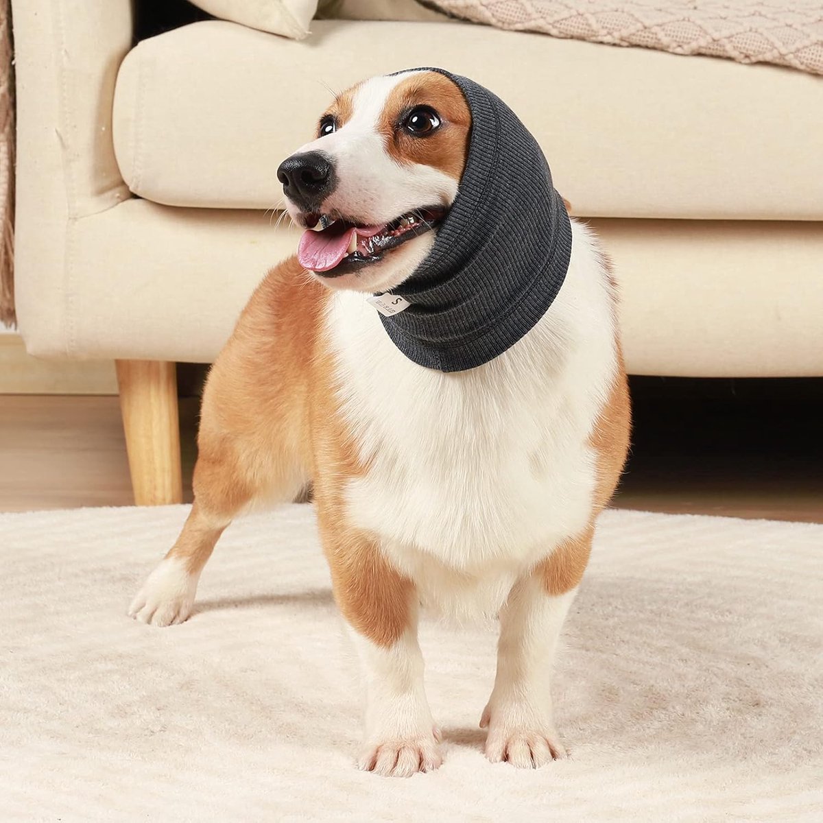 Dog Ear Protector - Dog Ear Protection - Noise-Dampening Dog Headband - Noise-Resistant Dog Neck Collar - Ear Protection For Dogs - Dog Ear Protector — image 3