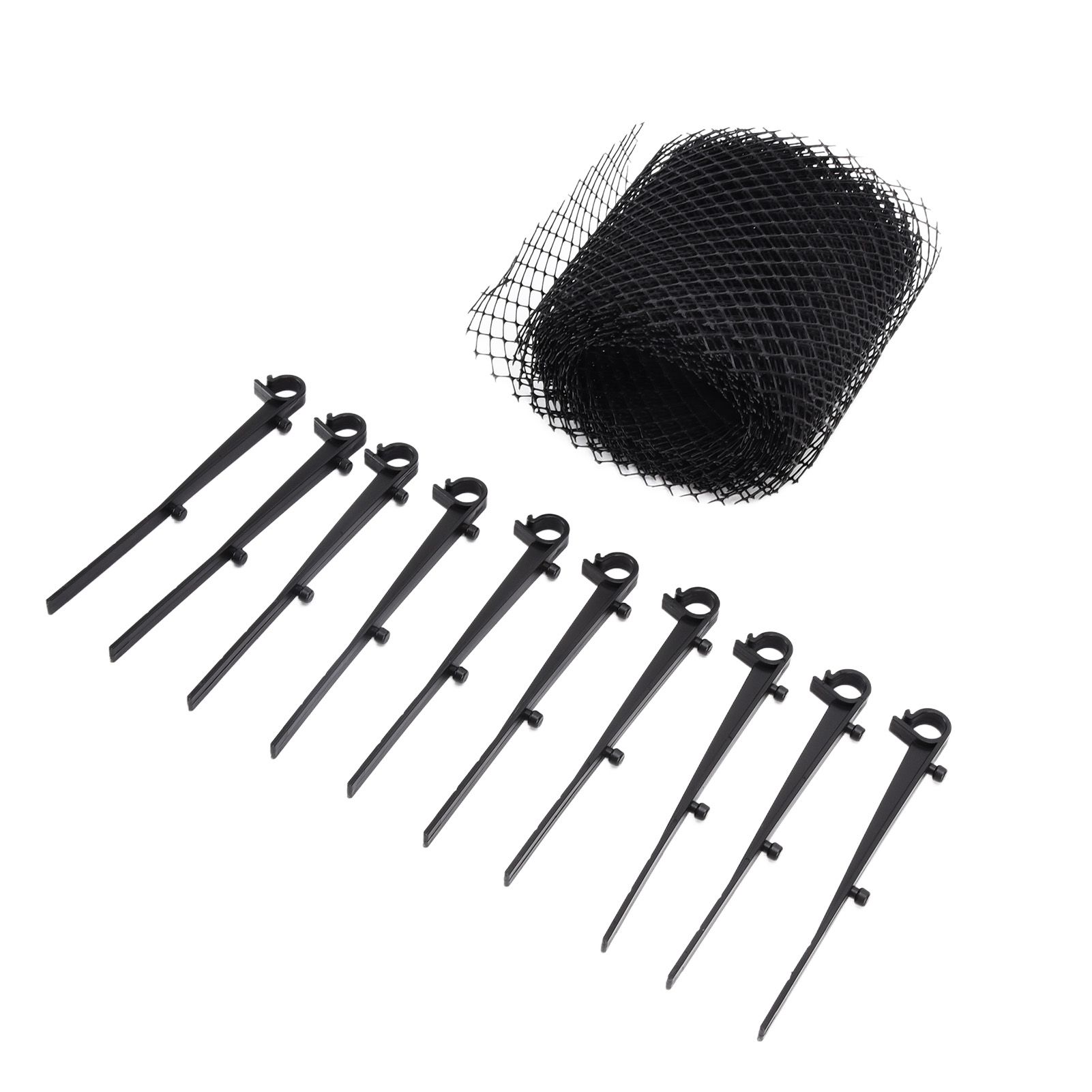 Reusable Plastic Drain Gutter Guard Mesh Protector Outdoor Anti Clogging Leaf Debris Protective Net 600x15cm โ image 3