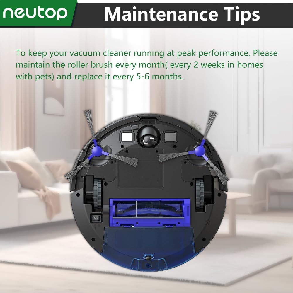 Replacement Rolling Brushes Rollers Compatible with euy RoboVac 11S, 15T, 30, 30C, 15C, 12, 25C, 35C, 11S Max, 15C Max, G20, G30, G30 Edge, Robot Vacuums — image 6