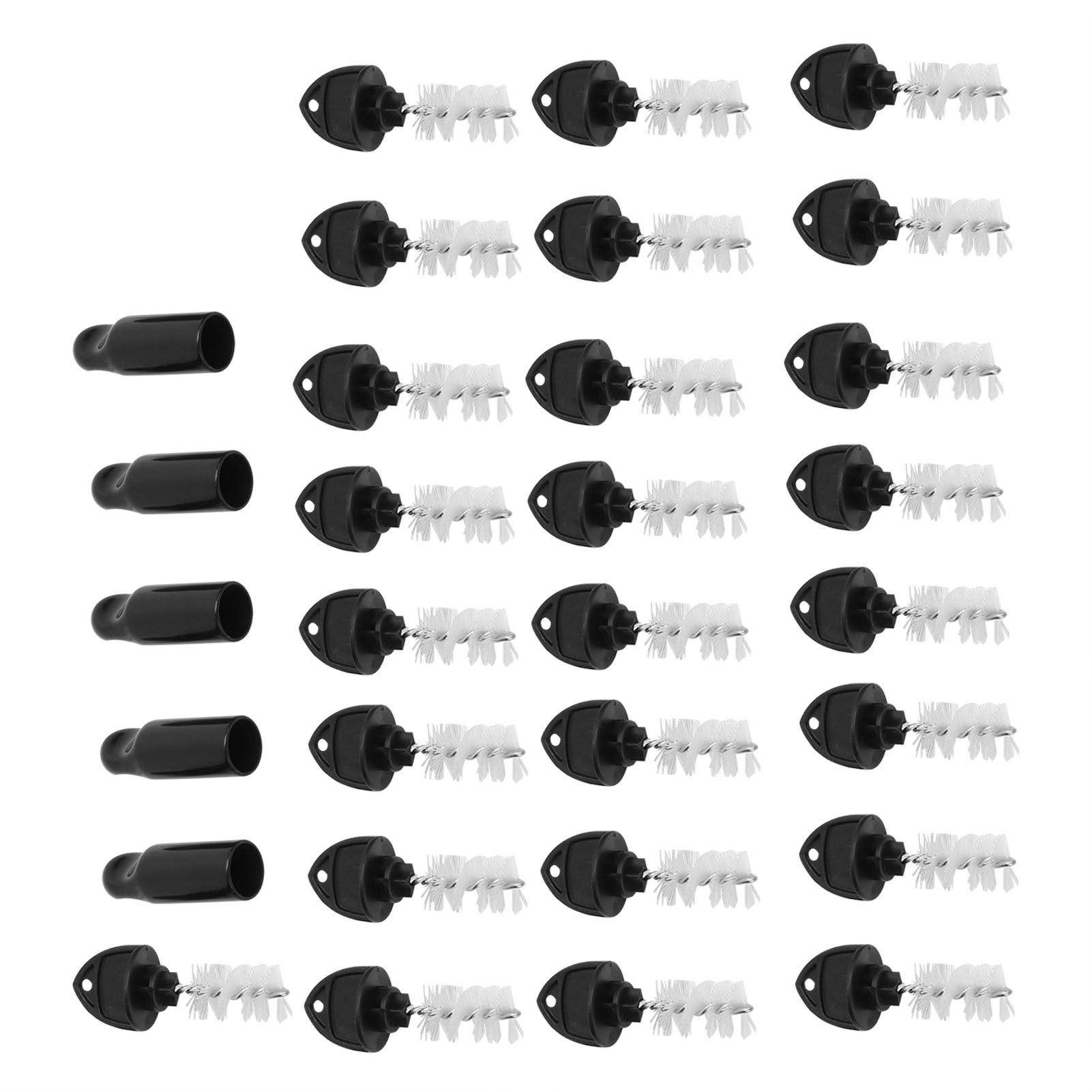 25PCS Beer Plugs Tap Brush 5PCS Beer Tap Cover Faucet Cap Beer Machine Faucet Accessories Set — image 3