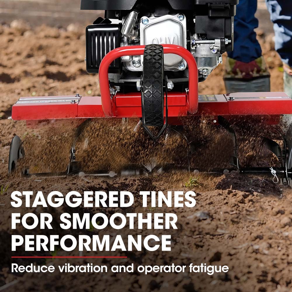 Baumr-AG 150CC Garden Tiller Cultivator Petrol Rototiller 4-Stroke Soil Power Rotary Hoe โ image 4
