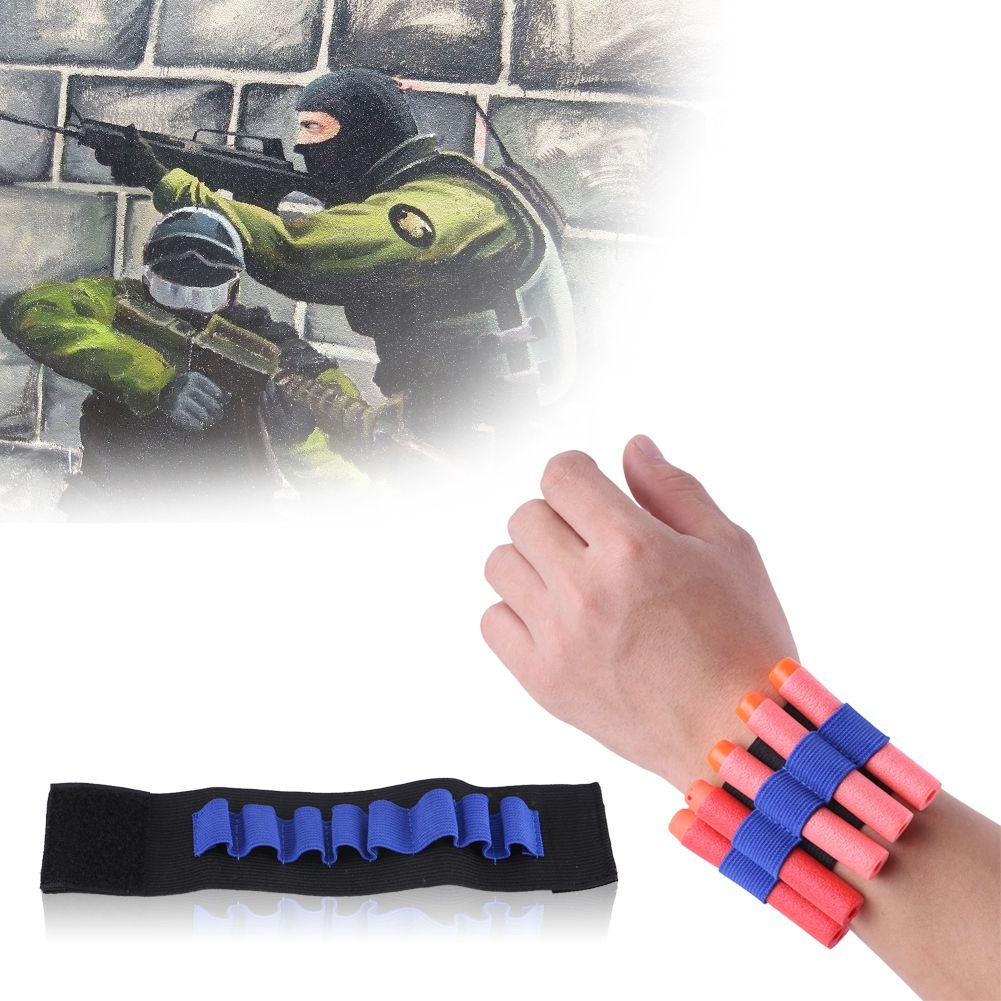 Professional Toy Gun Wristband Toy Soft Bullets Band Holder Storage Outdoor Game Equipment — image 5