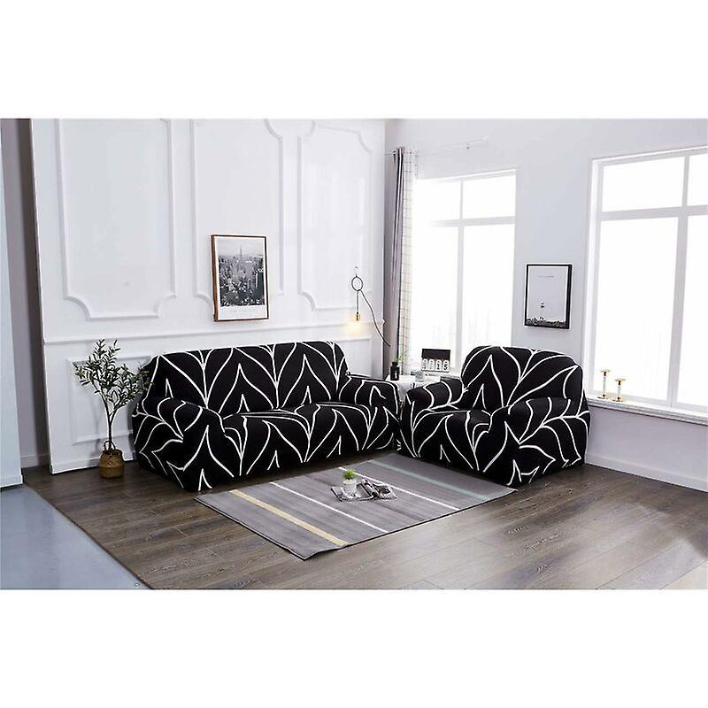 2 Seater Stretch Sofa Cover with Armrests 145-185cm โ image 2