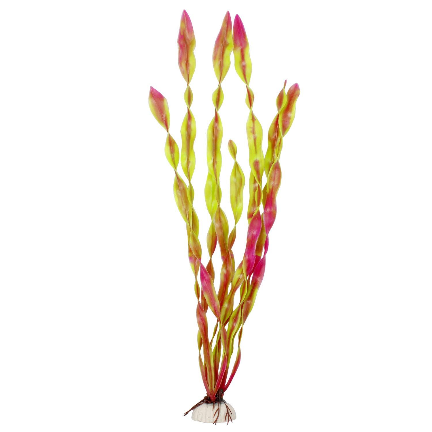 Artificial Seaweed Water Plants for Aquarium, Plastic Fish Tank Plant Decorations 10 PCS (Wine Red) their color won't fade — image 2