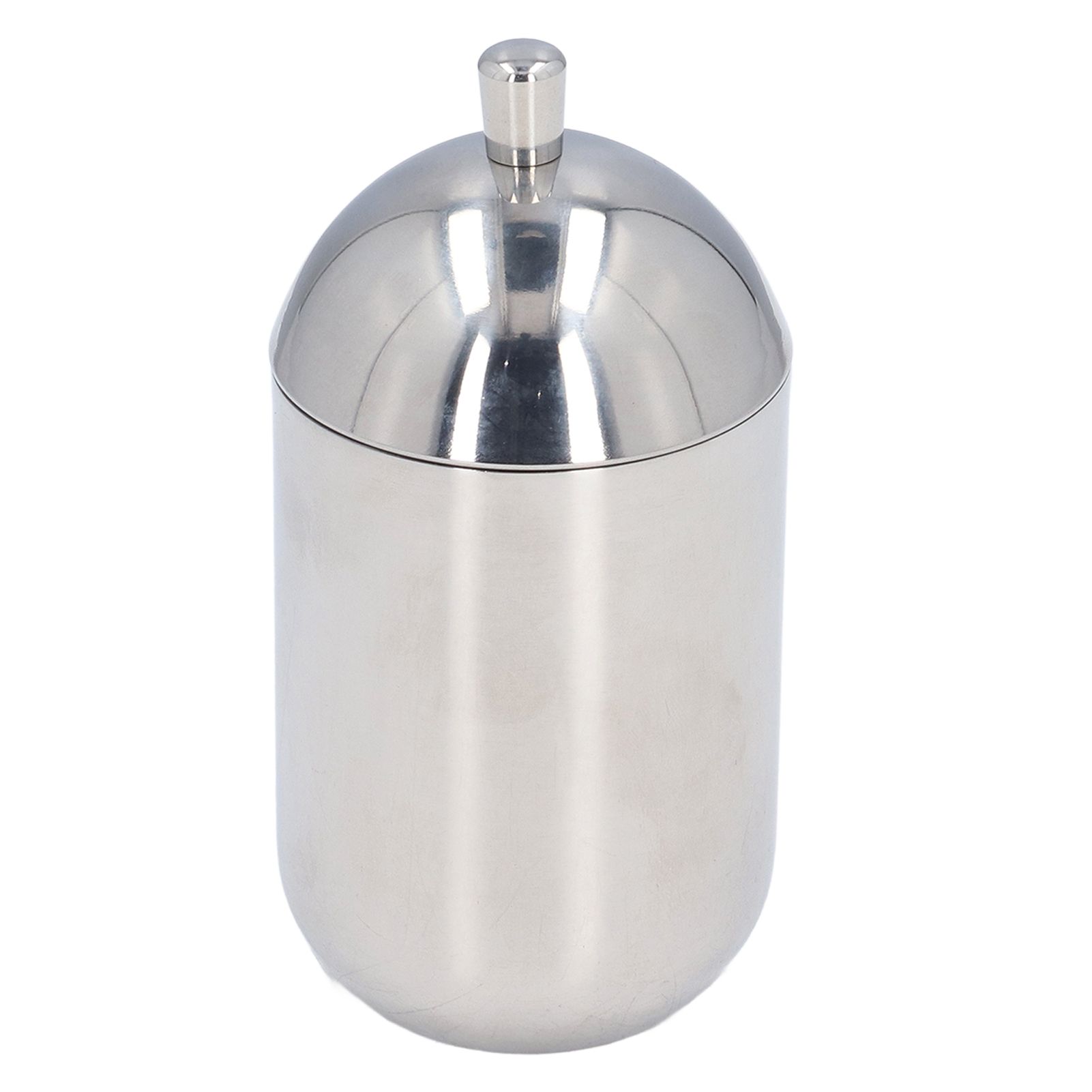 Cotton Swab Holders 304 Stainless Steel Light Luxury Dustproof Cotton Swab Canisters with Lid for Home Bathroom โ image 4