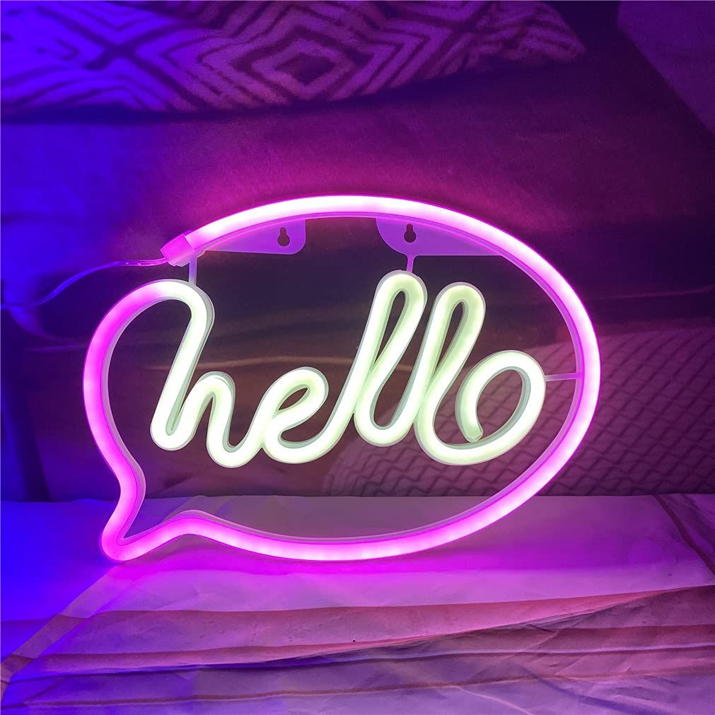 Neon Sign Lights Letter Signs with USB or Battery Operated for Kid's Room Bedroom Bar Restaurant Game Room LED Art Decoration โ image 2