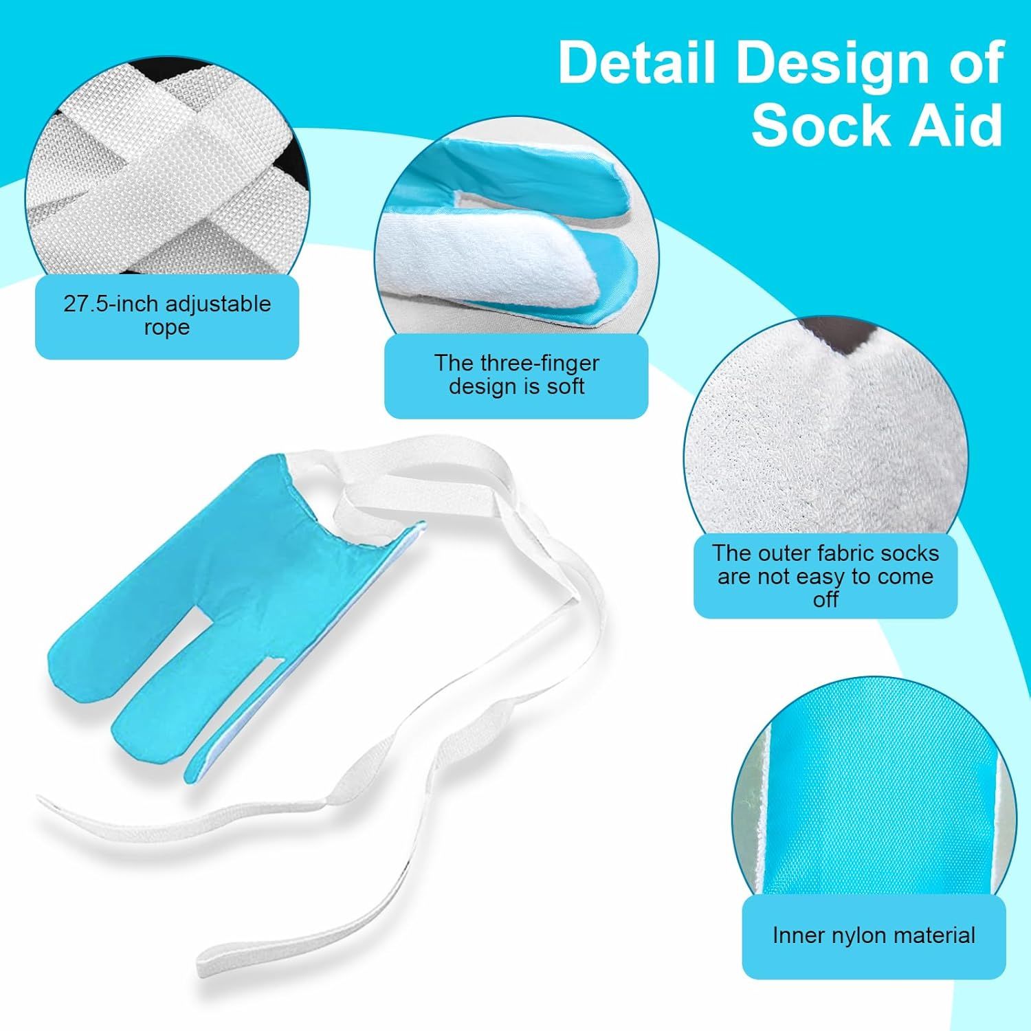 Sock Aids for Putting and Off Socks — image 4