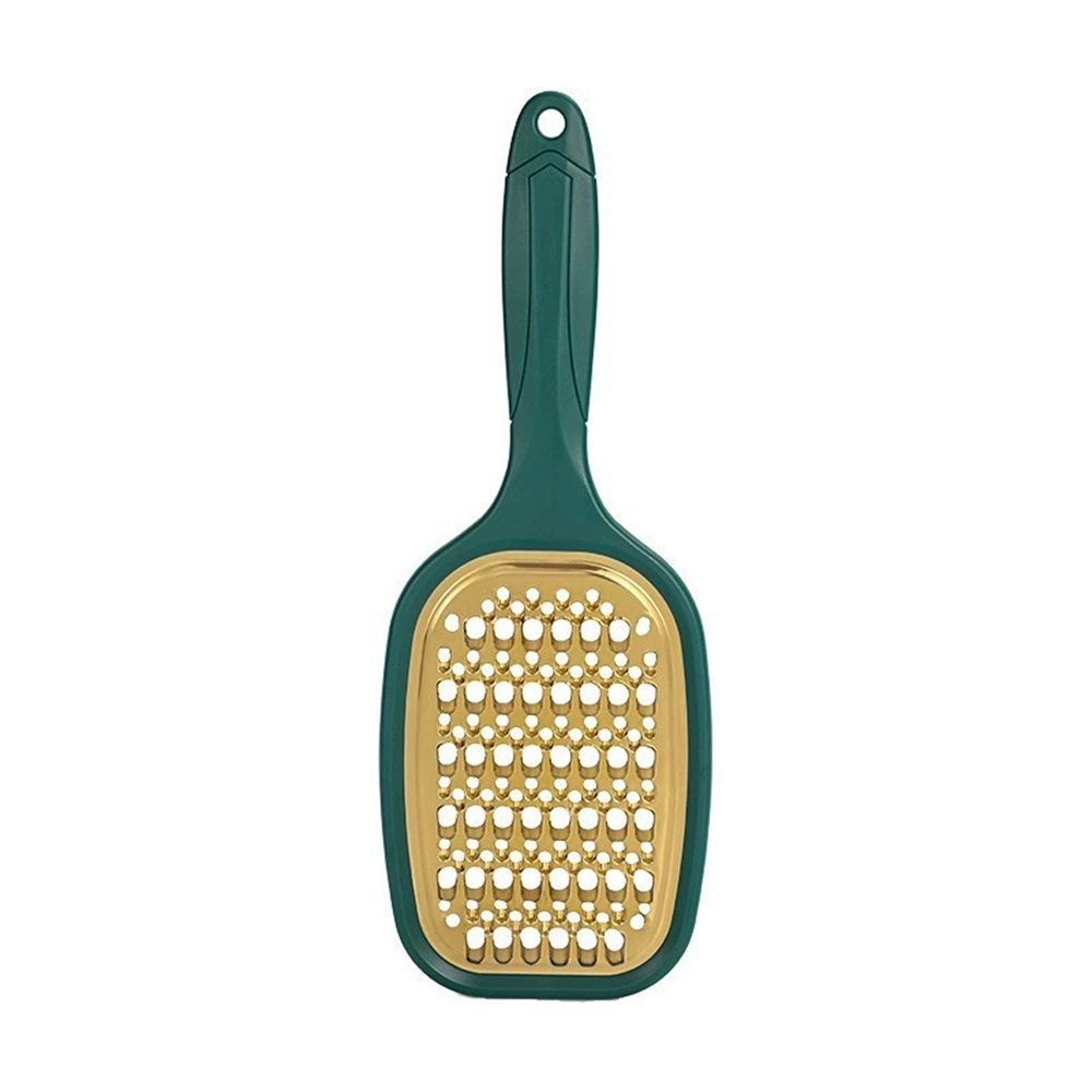 2pcs Hand Grater, Compact Shredder with Ergonomic Handle, Ideal for Cheese and Vegetables, Stainless Steel, Great Gift for Home Chefs,Green