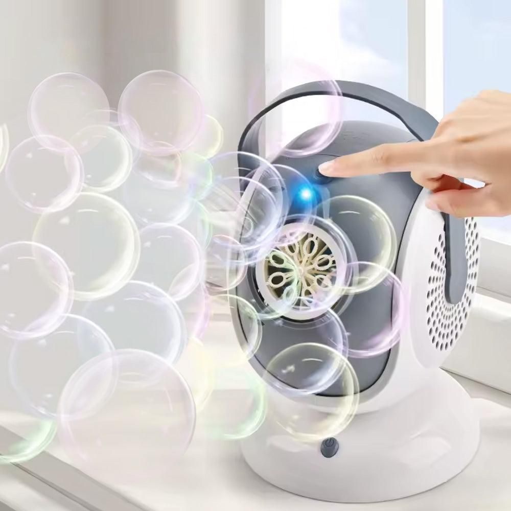 Automatic Bubble Machine Rotating Bubbles Blower Toy β image 4