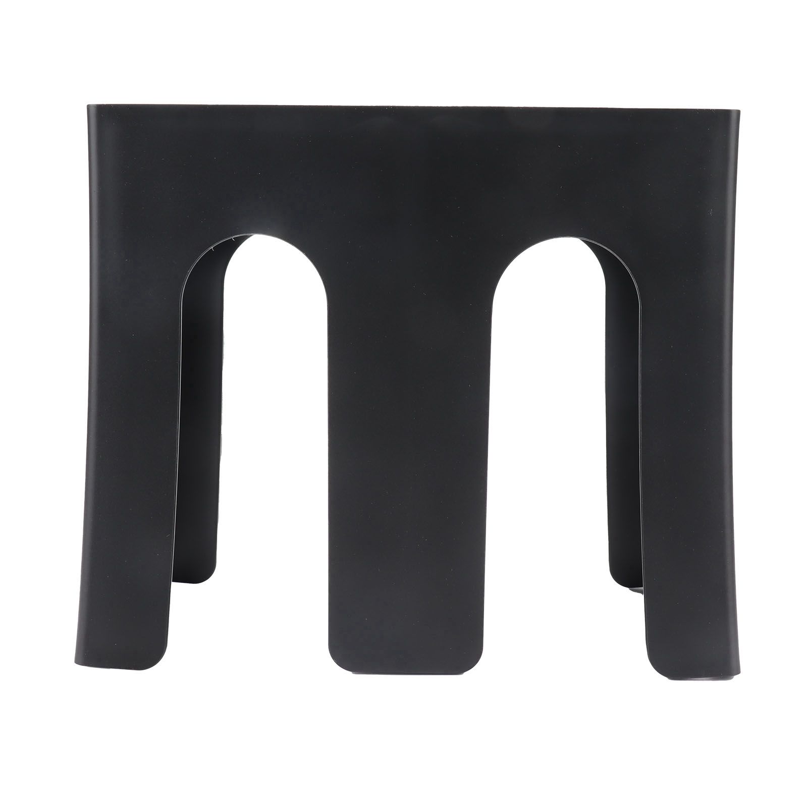 Cup and Lid Holder Plastic Straight 2 Compartments Black Paper Cup Holder Organizer for Disposable Cup Tea Shop — image 6