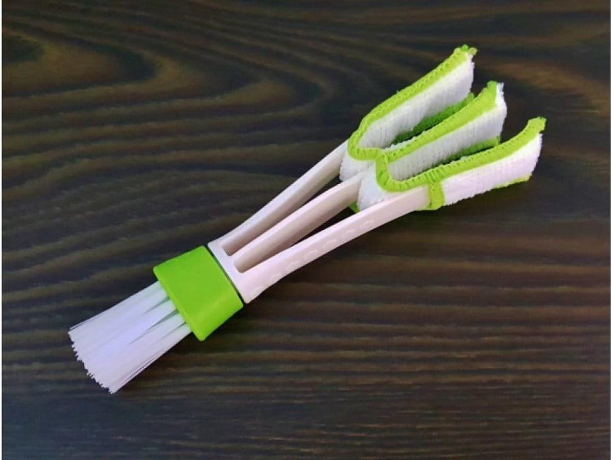 Barbecue brush - BBQ cleaning brush - Microfiber cleaning brush - 17 cm