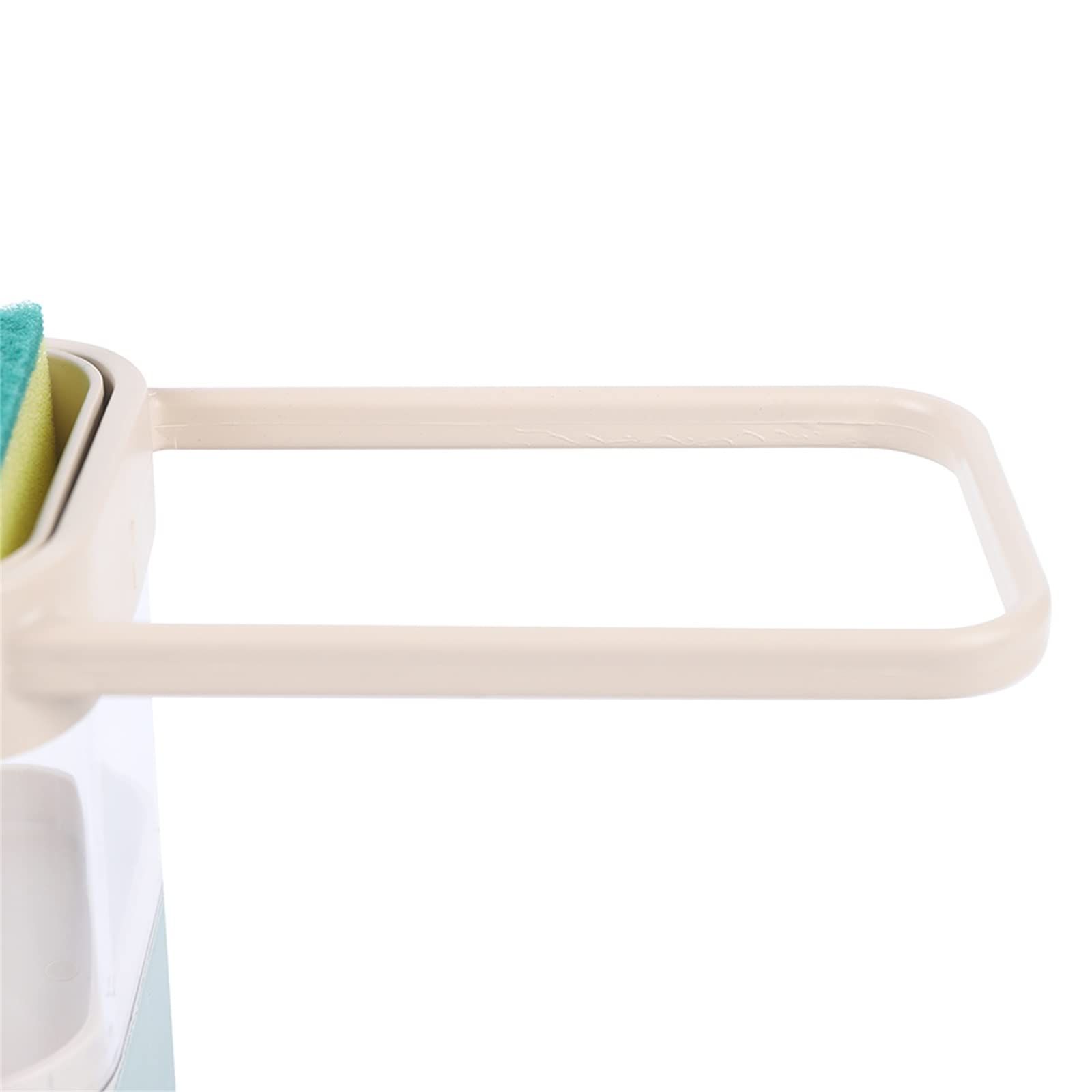 Kitchen Sink Caddy Organizer, Sponge Holder, Brush Holder, Dish Cloth Hanger Dish Soap Dispenser for Kitchen — image 2