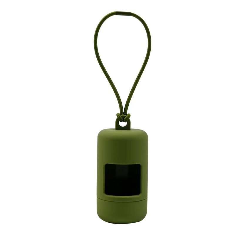 Zerongxin Dog Poop Pick Up Tool ABS Plastic Olive green 4.4cm*8.9cm
