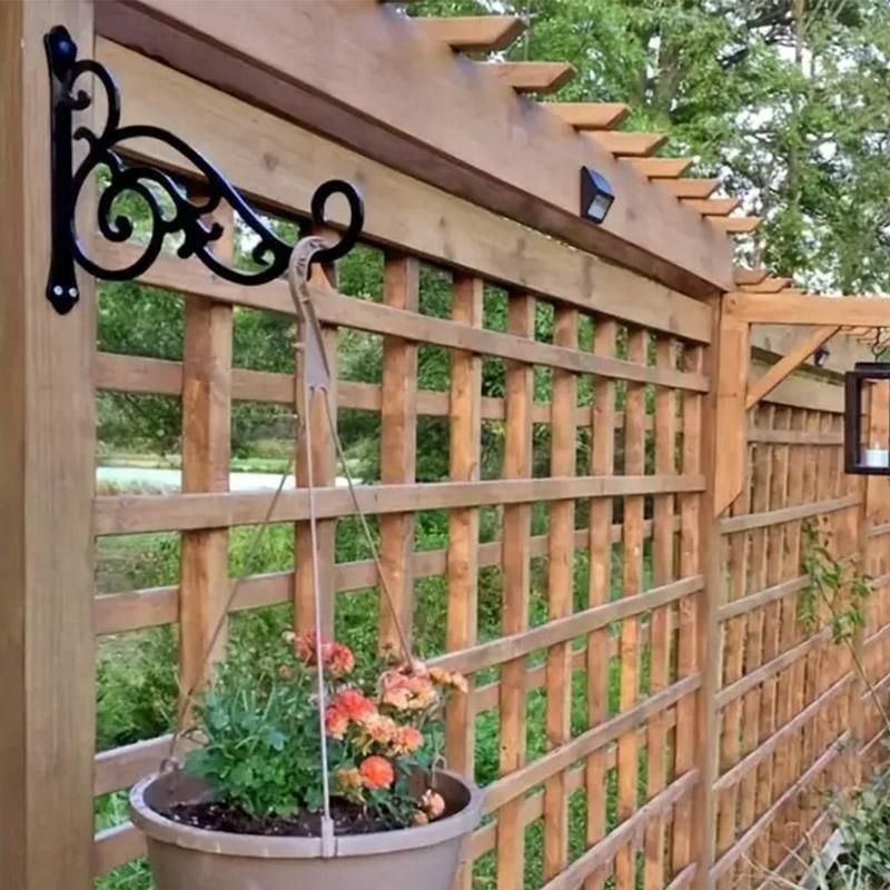 Hanging Plant Holder Iron Hooks Outdoor Planter Hanger Garden Decoration Hooks β image 6