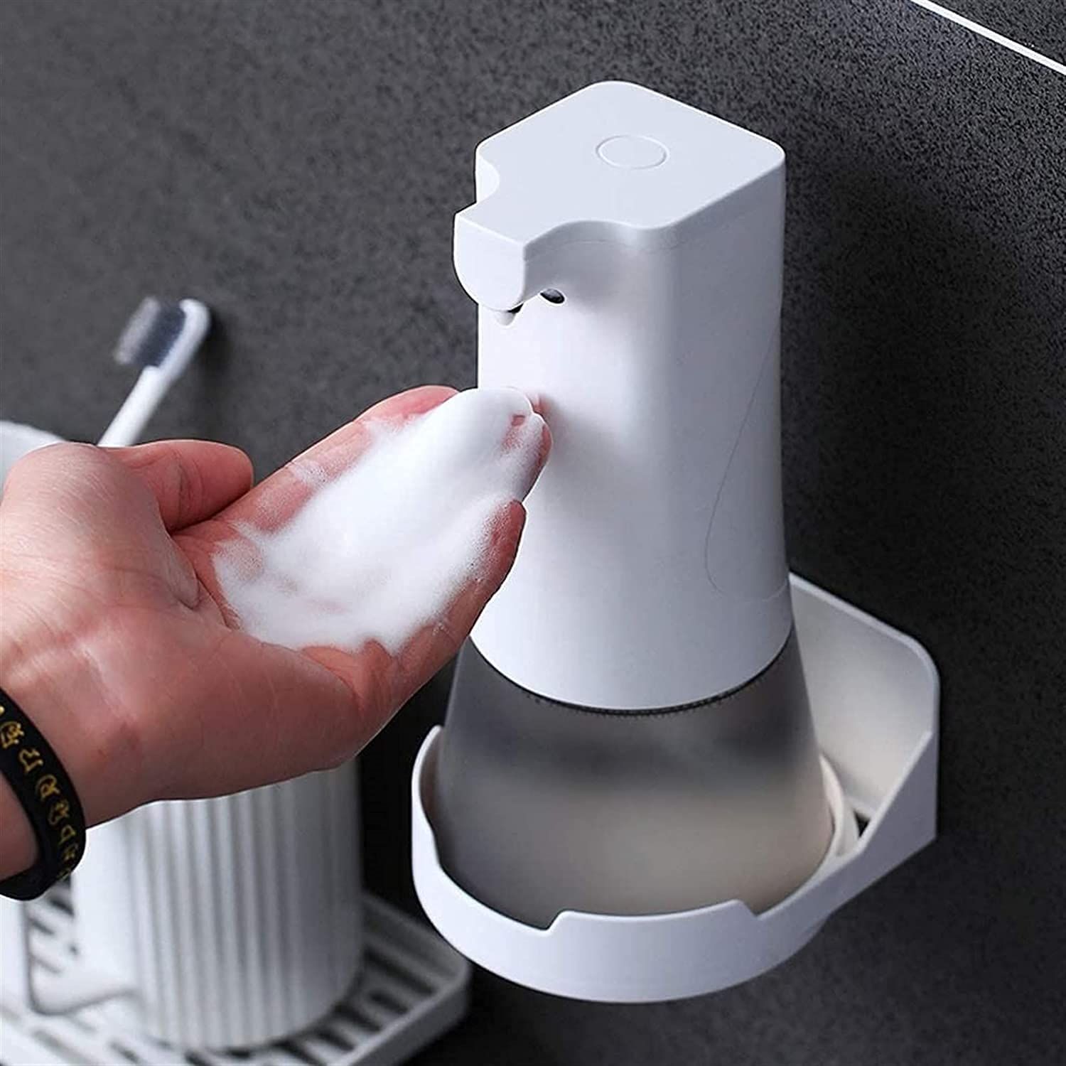 Automatic Foam Hand Washing Machine Smart inductive soap Dispenser USB Charging Hand Washing Machine — image 4