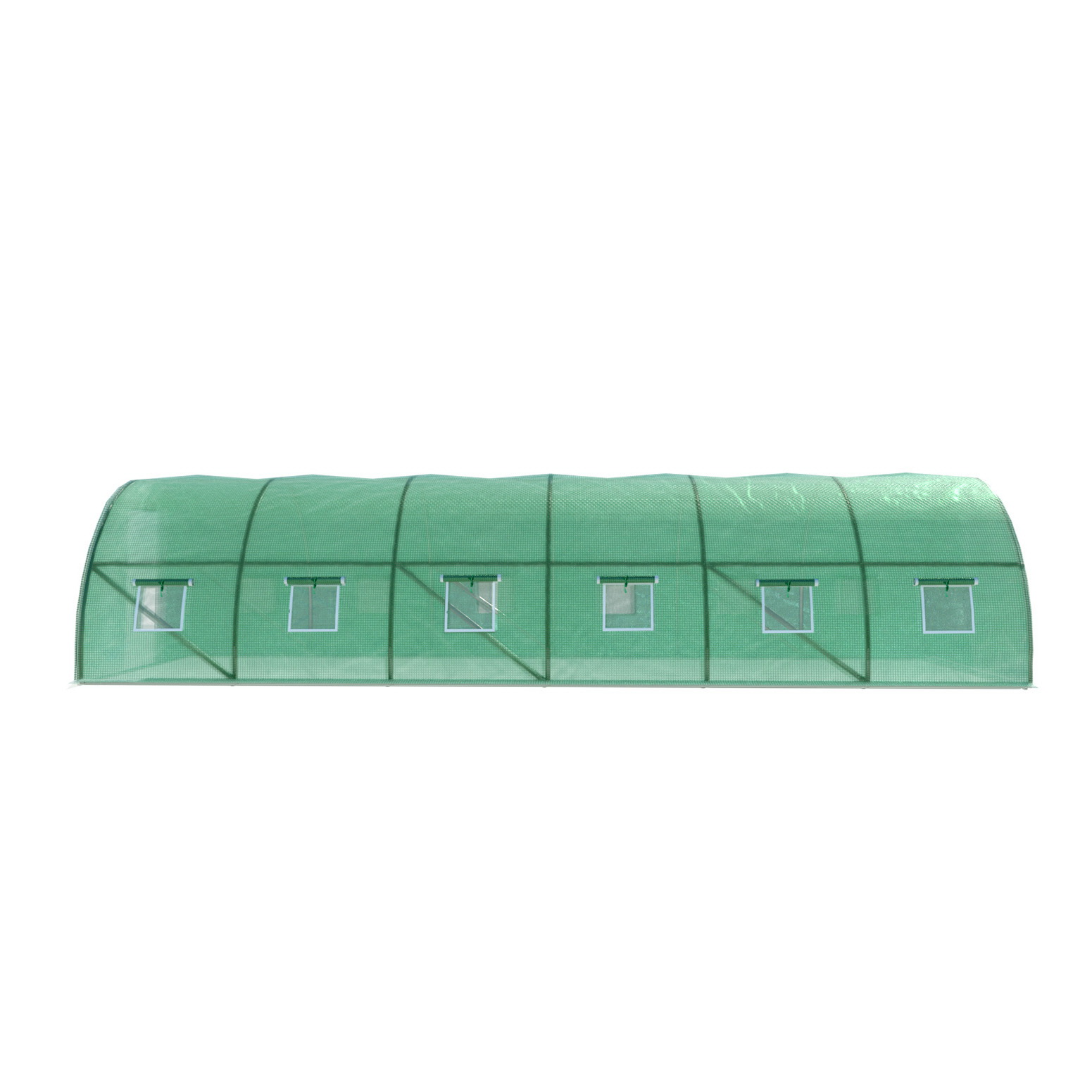 Green Fingers Greenhouse 9x3x2M Walk in Green House Tunnel Plant Garden Shed Dome โ image 3
