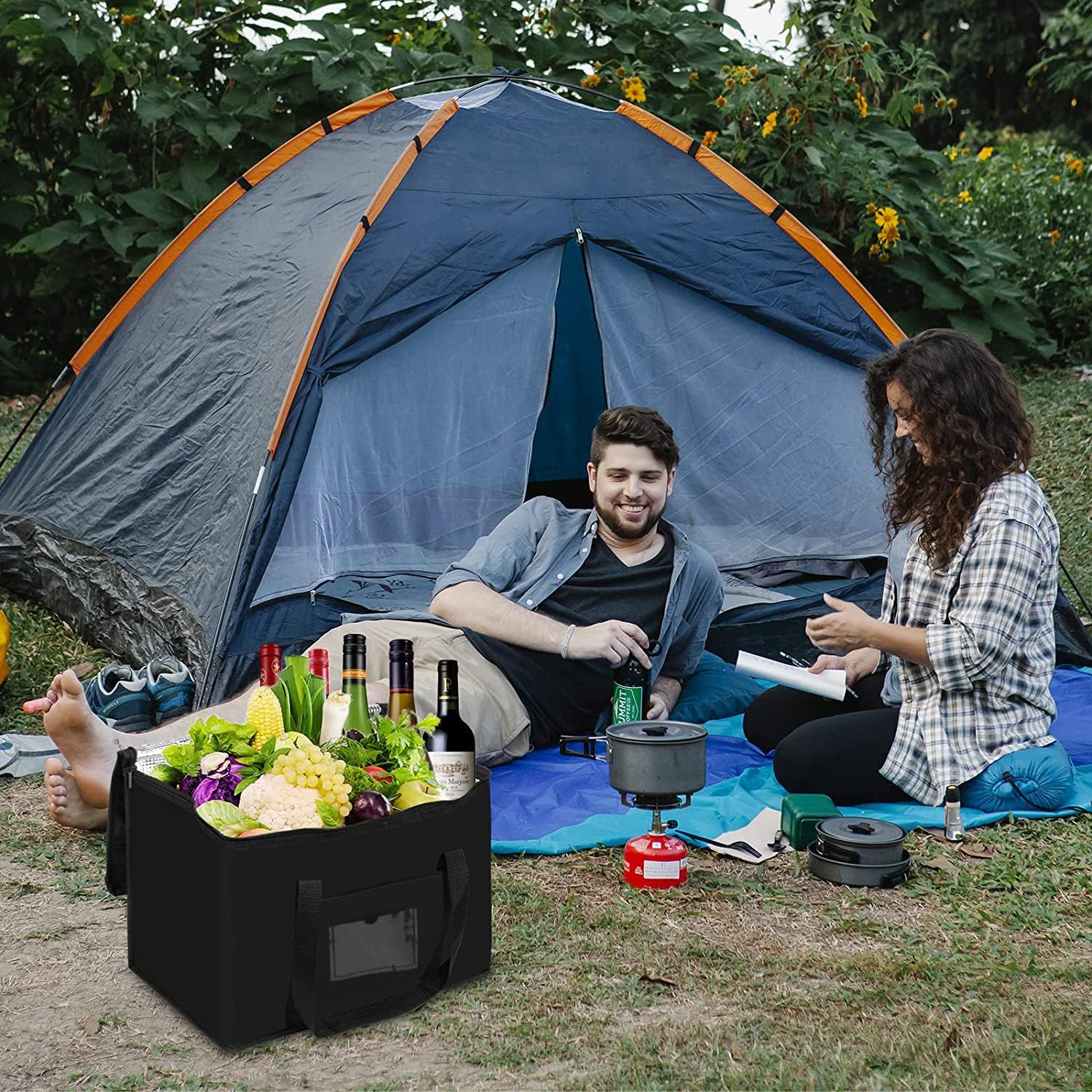 Cooler Bag 40L Insulated Soft Cooler Bag for Picnic Grocery and Food Delivery โ image 6