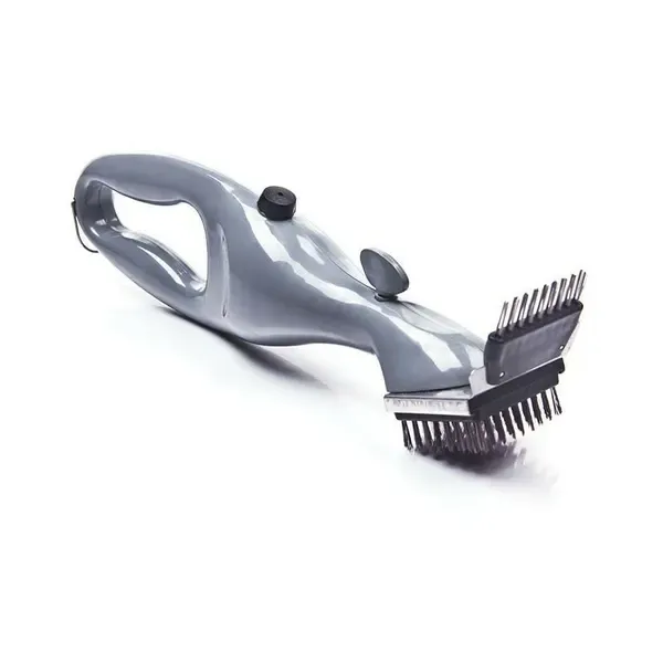 Steam Grill Cleaning Brush, 360-Degree Stainless Steel Bristle Cleaner for BBQ Grates, Gas and Charcoal Grills, Grey — image 5