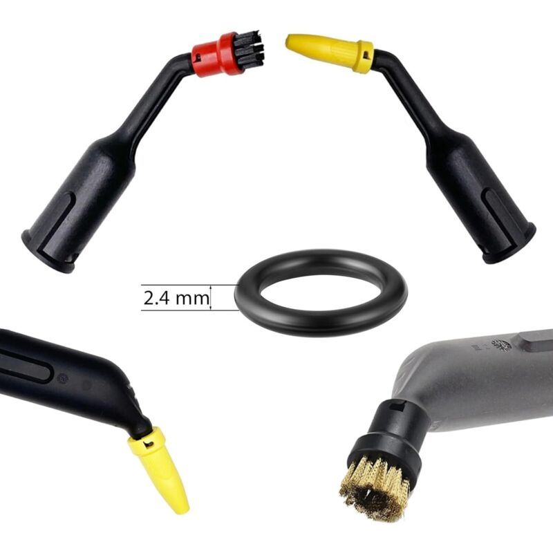 10 Pcs Rubber O Compatible with Karcher SC2 SC3 SC4 SC5 CT10 Steam Cleaner Black, Rings — image 2