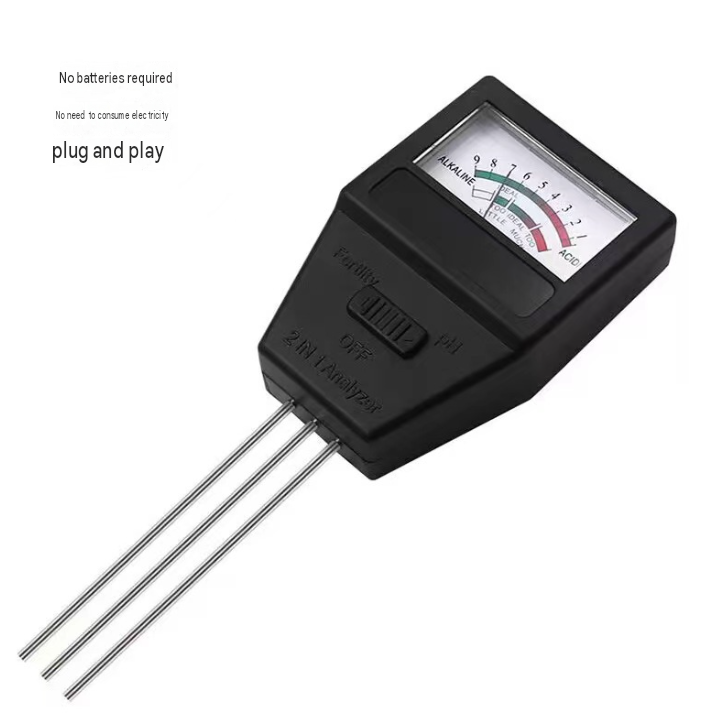 2-in-1 Soil pH and Fertility Tester (2 Pack) - Dual Mode Plant Garden Soil Sensor Meter, Battery-Free Plug and Play — image 5