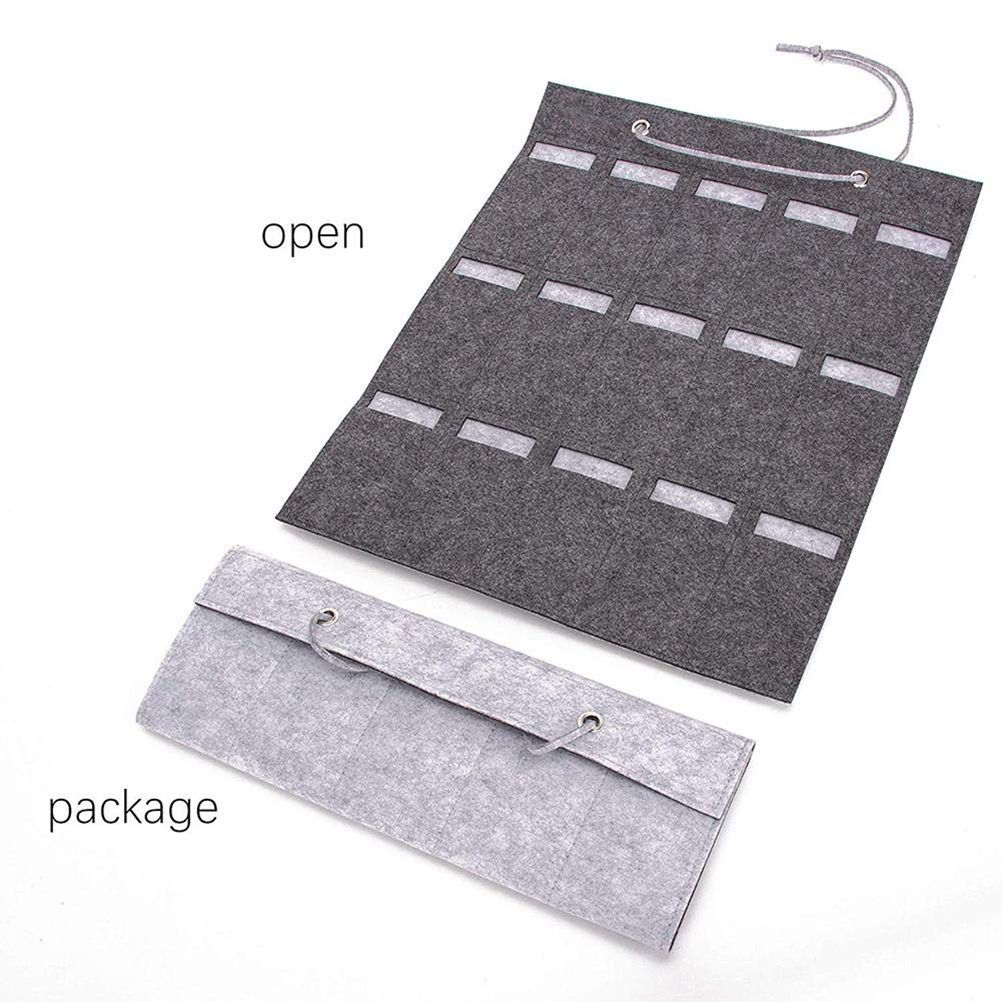 Hanging Sunglasses Organizer Wall Mounted 15 Slots Glasses Storage Organizer Holder โ image 4
