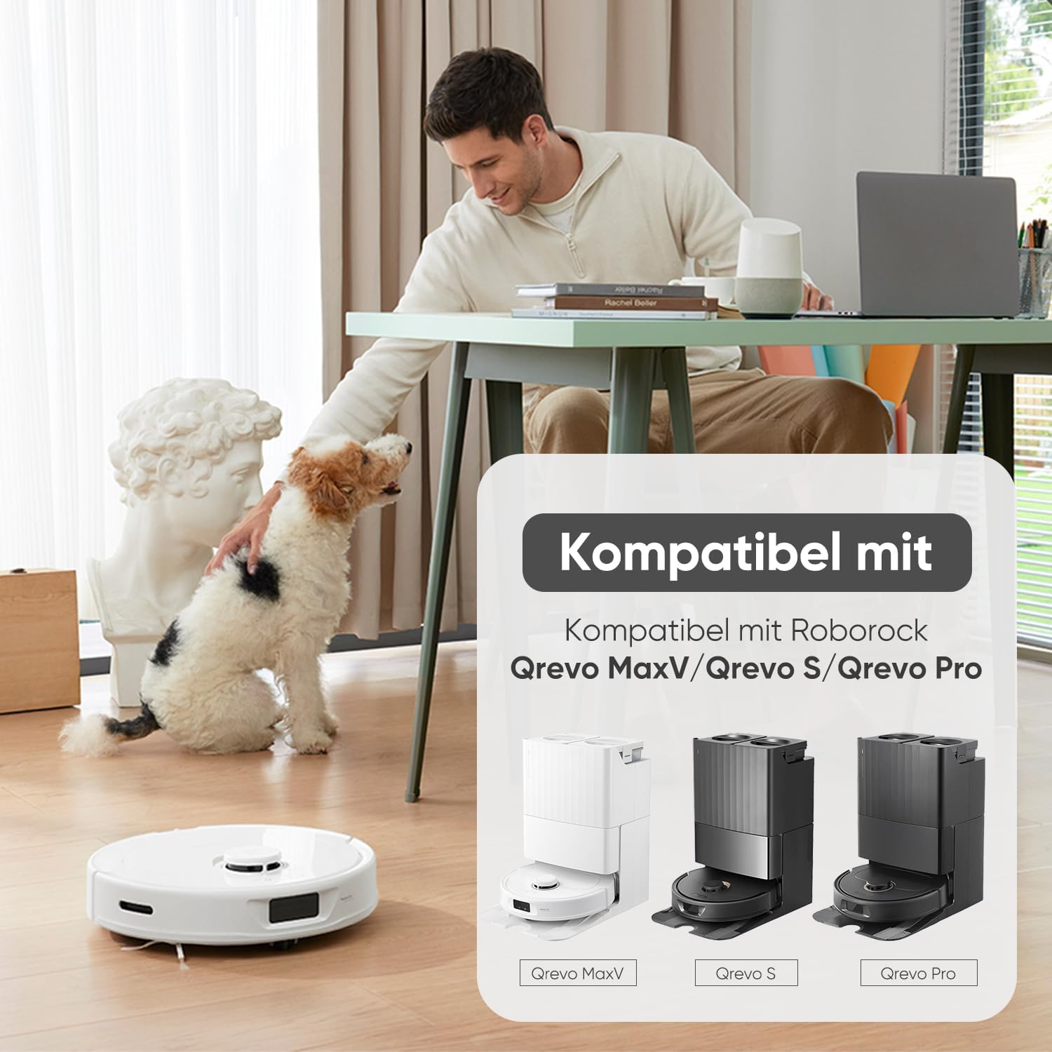 INF Roborock Qrevo S/Qrevo Pro/Qrevo MaxV Robot Vacuum Cleaner Accessories — image 2