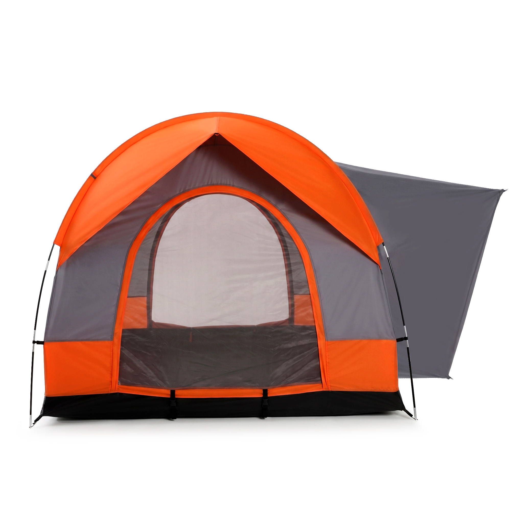 Weisshorn Camping Tent SUV Family Camping Car Tent 6-8 Person 250cm Orange โ image 3
