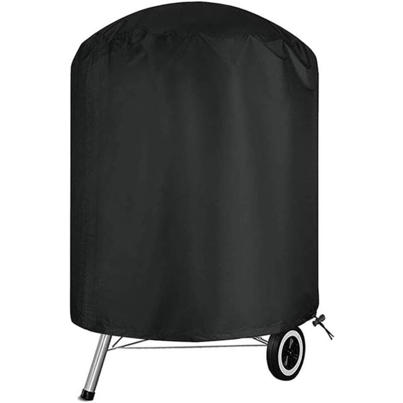 Barbecue Cover for Barbecue and Smoker, Black, 58 × 78 cm