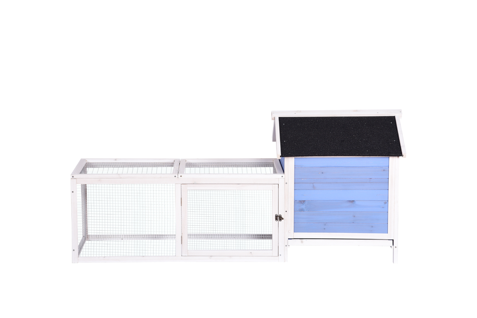 YES4PETS Large Chicken Coop Rabbit Hutch Ferret Cage Hen Chook Cat House — image 3