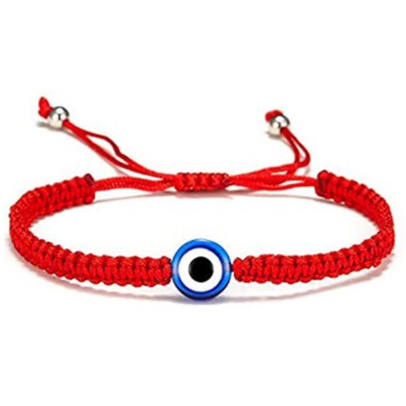 6 Pcs Evil Eye Bracelets Handmade Braided Rope Matching Bracelet Adjustable Charm Bracelets Relationship Success Lucky Jewelry — image 3