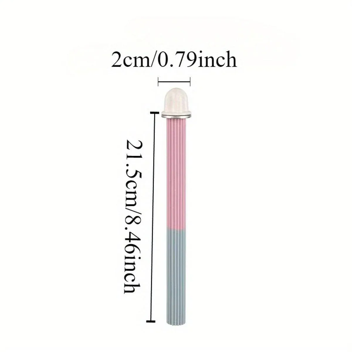 Non-Slip Silicone Parrot Perch Stand Stick Grinding Claw Bird Cage Accessories - Pink Grey โ image 4