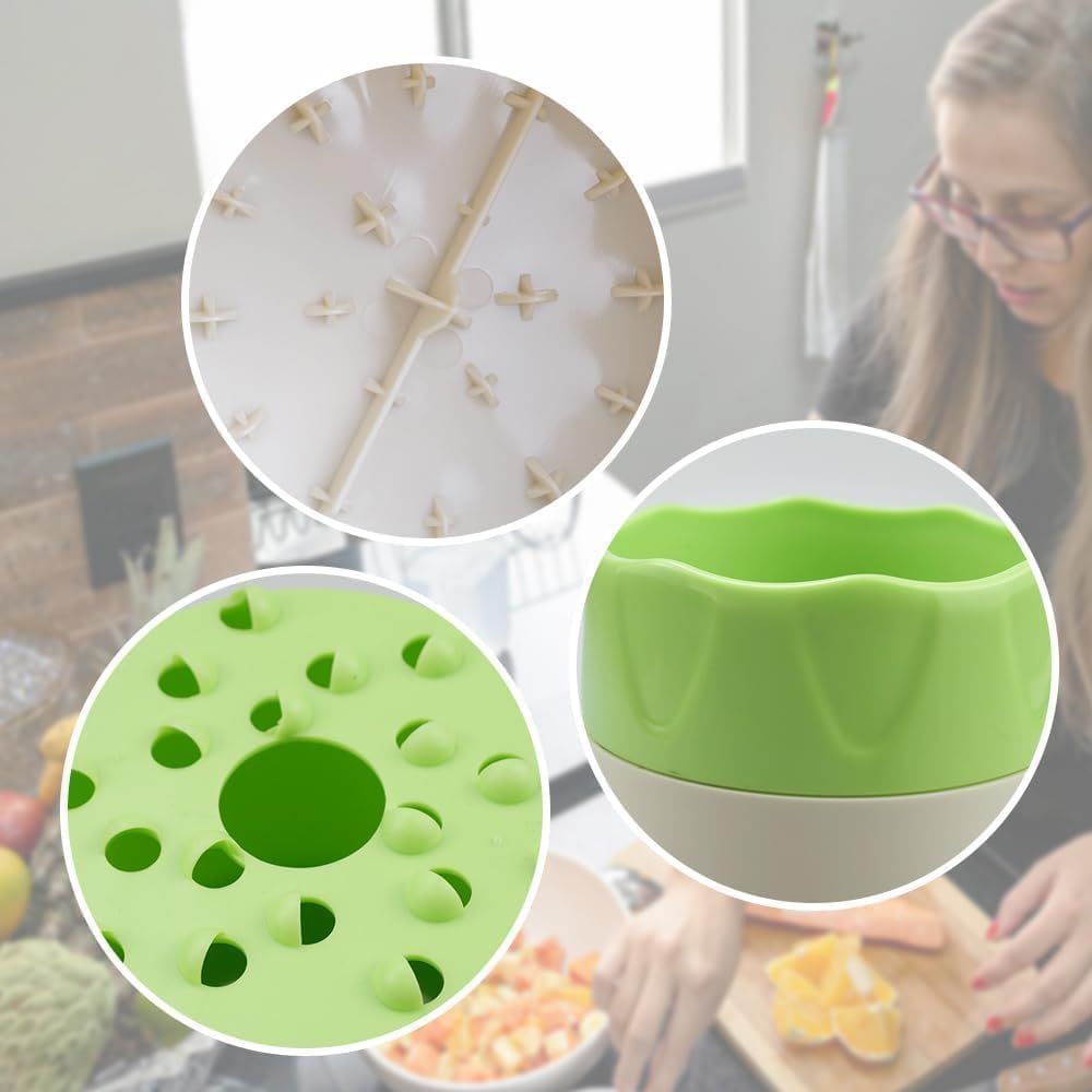 Handheld Rotary Cheese Grater,Cheese Grater Citrus Lemon With Food Storage Container Cheese Shredder Multifunctional — image 2