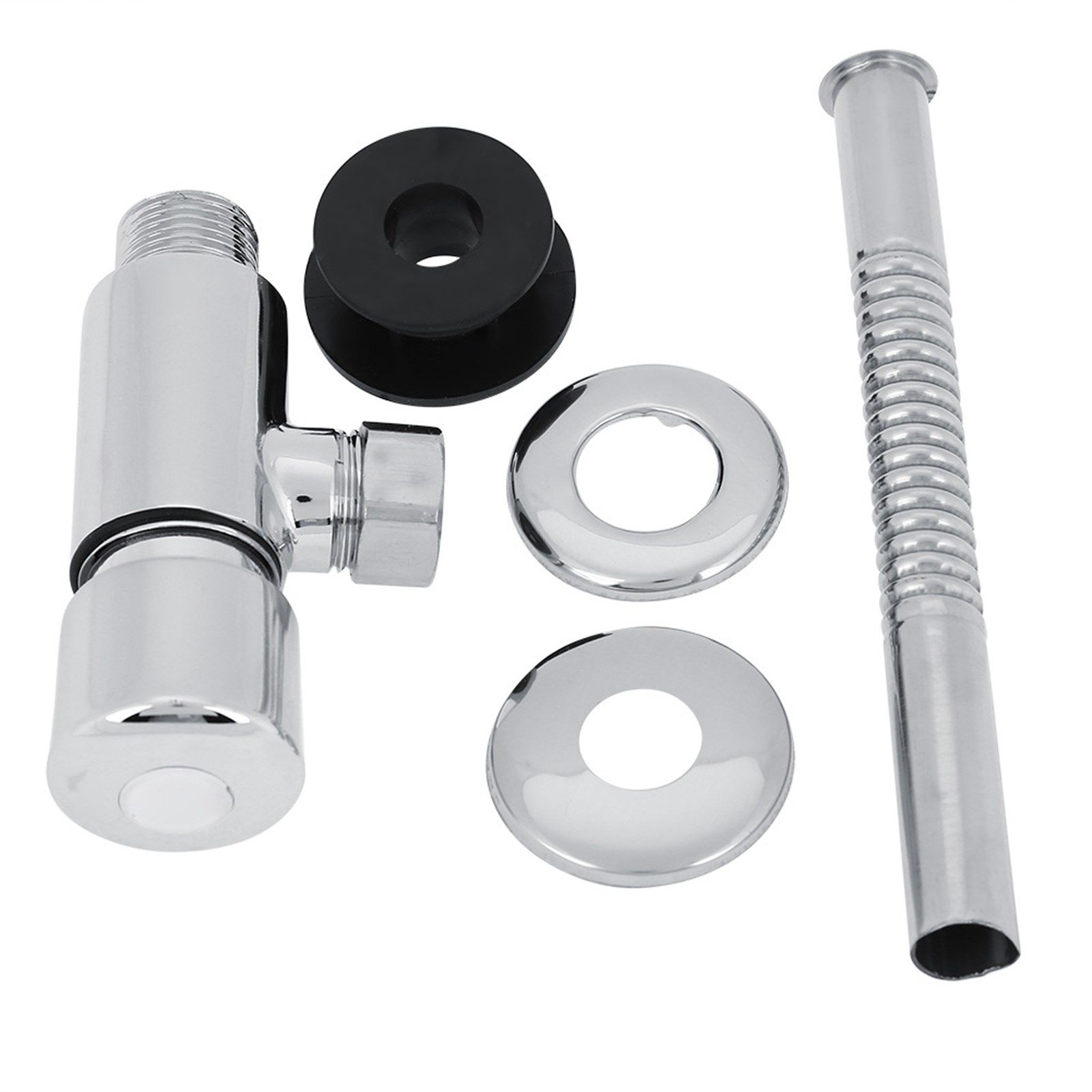 Durable Zinc Alloy Flush Valve Office Hotel Bathroom Toilet Hand Pressing Flushing Tool