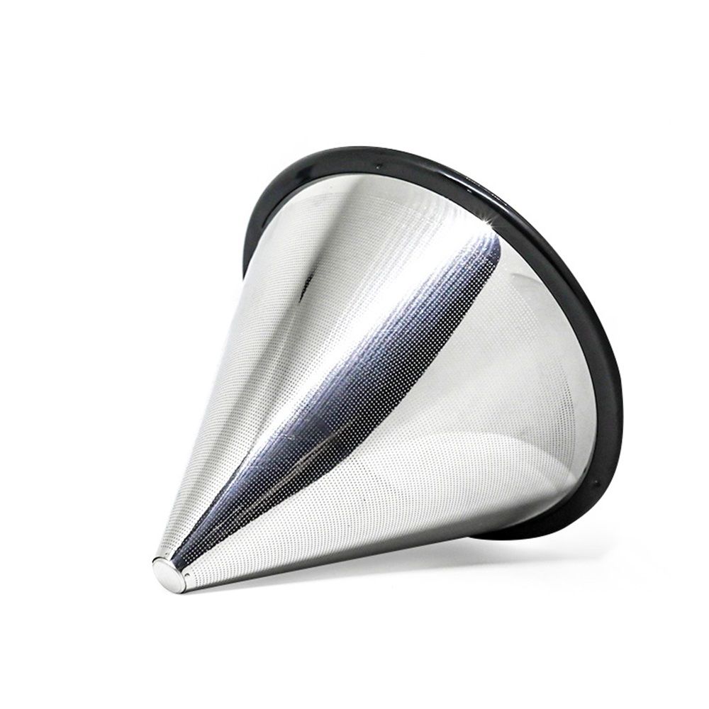 Reusable Coffee Filter for Pour Over Drippers: Stainless Steel Wave Alternative for Sustainable Brewing — image 4