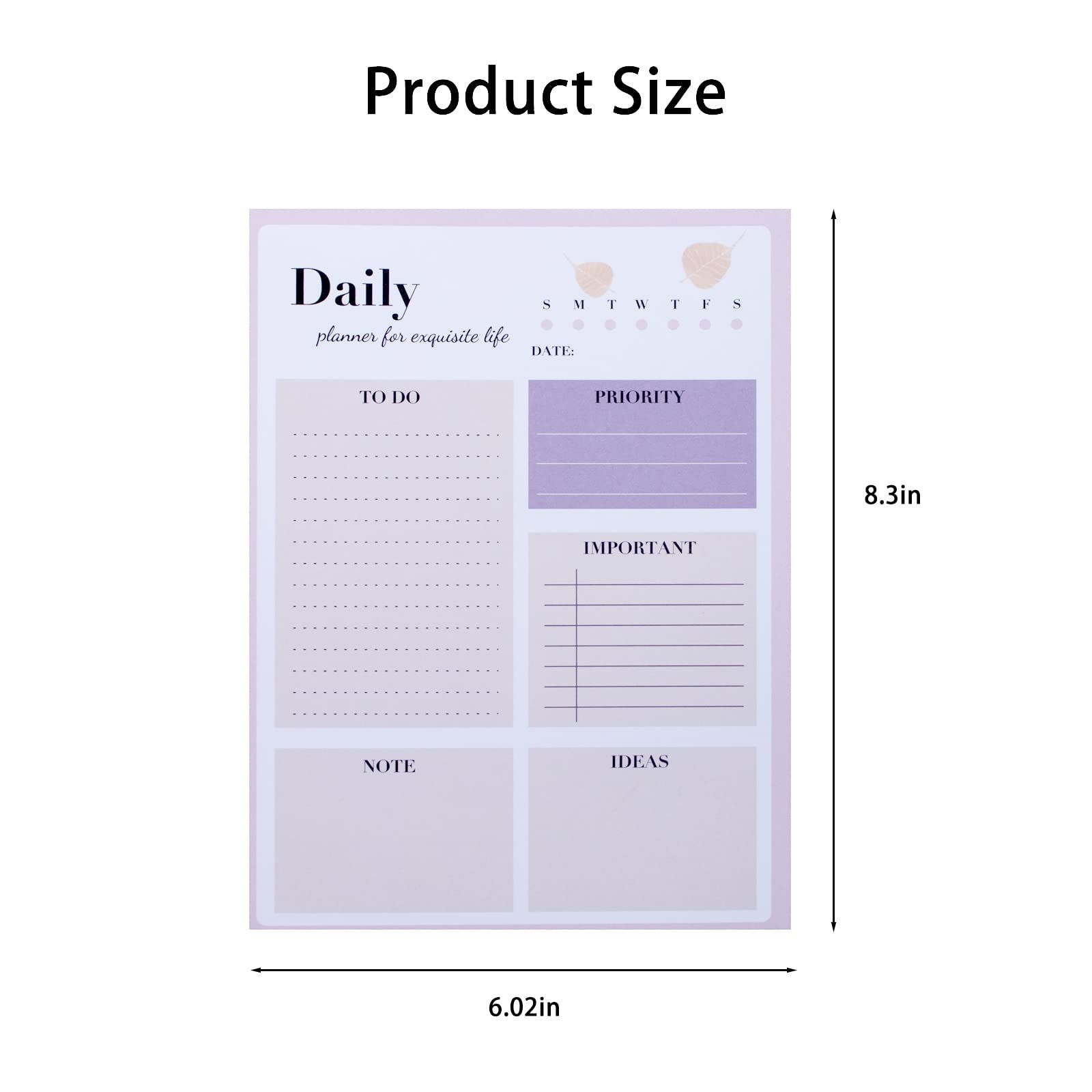 To Do List Notepad, Daily Planner Notepads,To Do Memo Pad for Planning, Tasks, Appointments, Reminders, Habit Tracker,Home, Office โ image 4